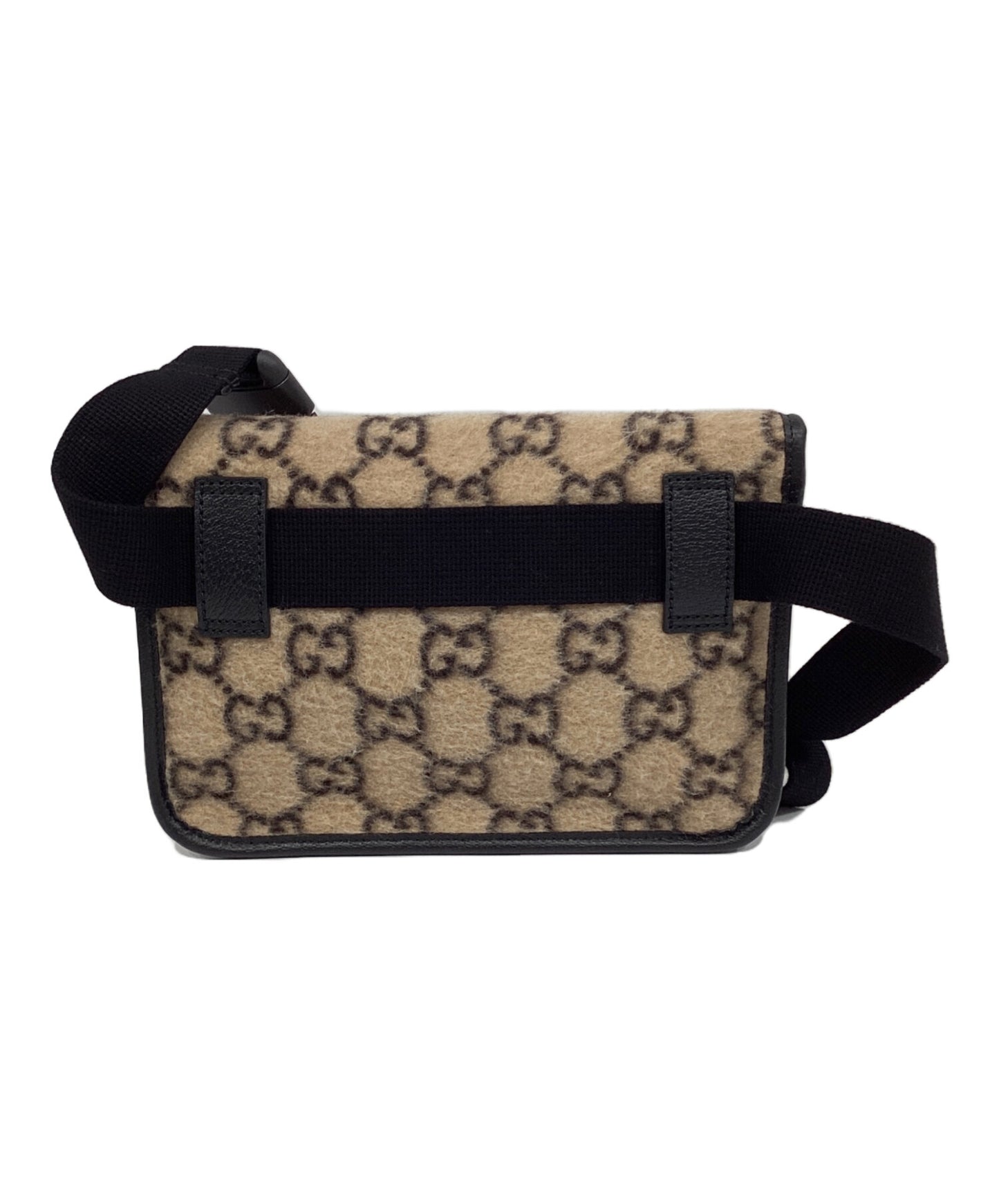 [Pre-owned] GUCCI GG Wool Waist Bag 598181