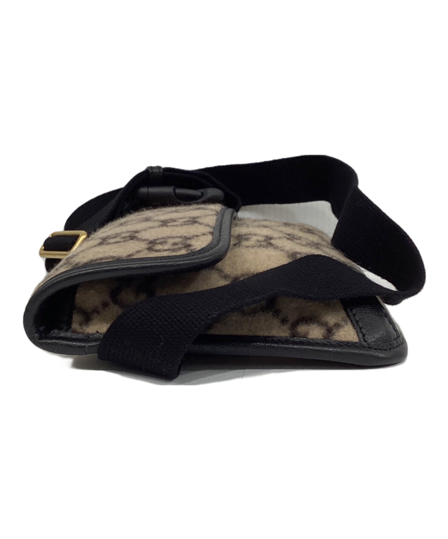 [Pre-owned] GUCCI GG Wool Waist Bag 598181