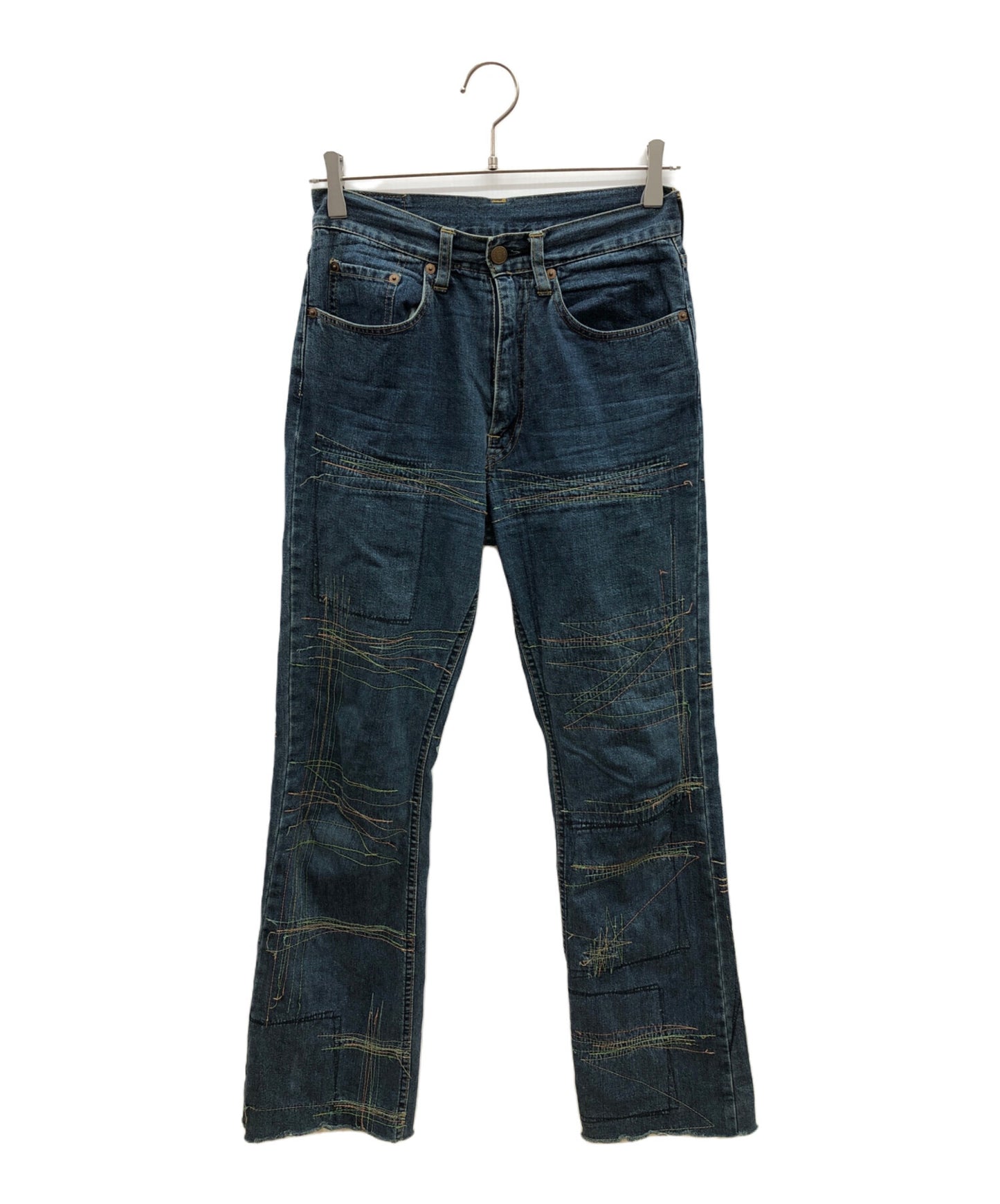 [Pre-owned] Hysteric Glamour Stitched bootcut denim pants Y2K KINKY JEANS 2AP-9930