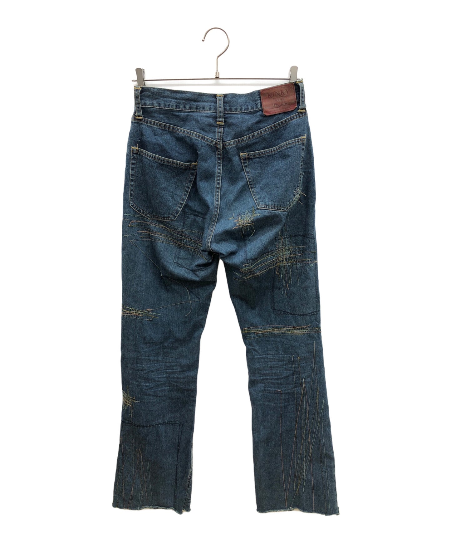 [Pre-owned] Hysteric Glamour Stitched bootcut denim pants Y2K KINKY JEANS 2AP-9930