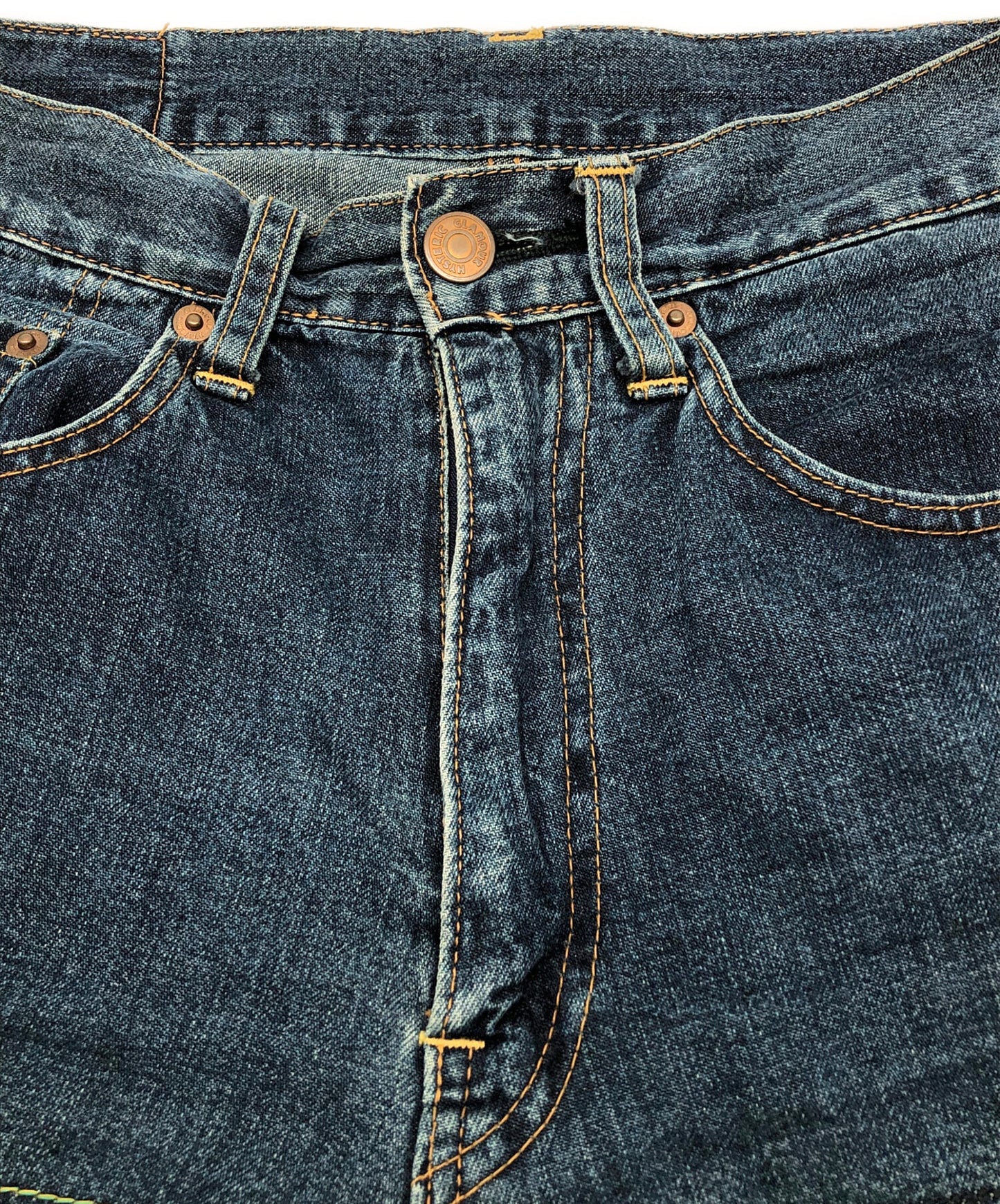 [Pre-owned] Hysteric Glamour Stitched bootcut denim pants Y2K KINKY JEANS 2AP-9930
