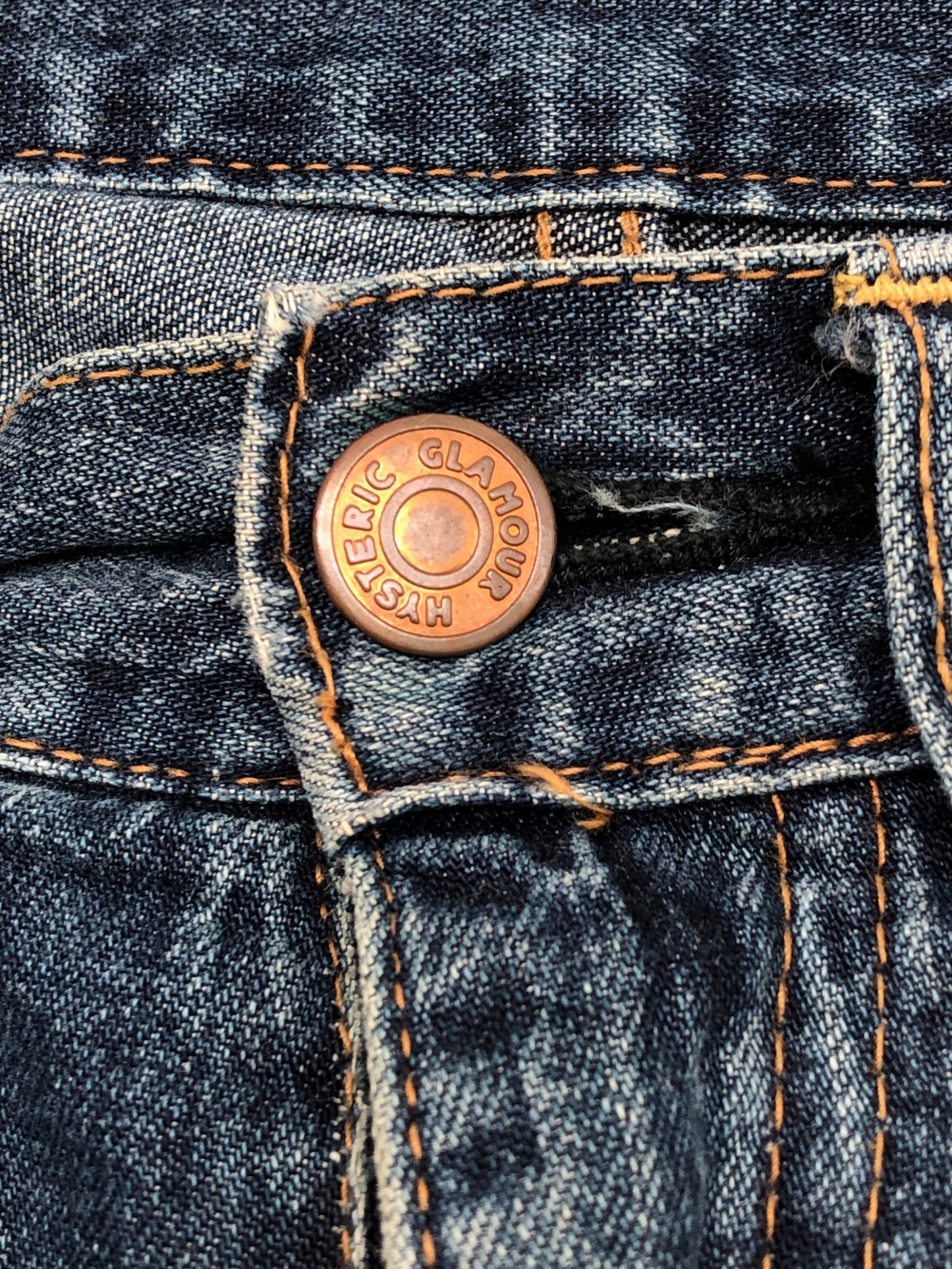 [Pre-owned] Hysteric Glamour Stitched bootcut denim pants Y2K KINKY JEANS 2AP-9930
