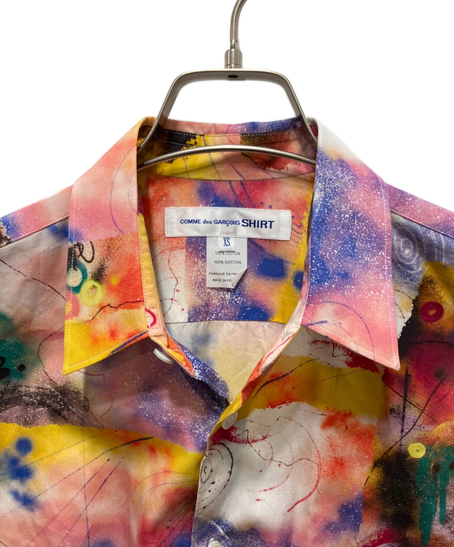 [Pre-owned] COMME des GARCONS SHIRT All-over-print shirt W28041