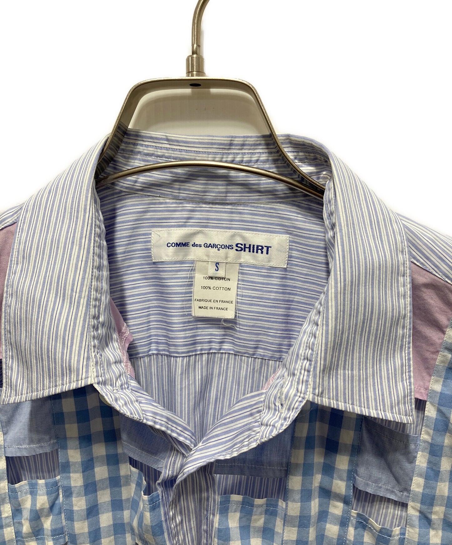 [Pre-owned] COMME des GARCONS SHIRT Striped Shirt W23059