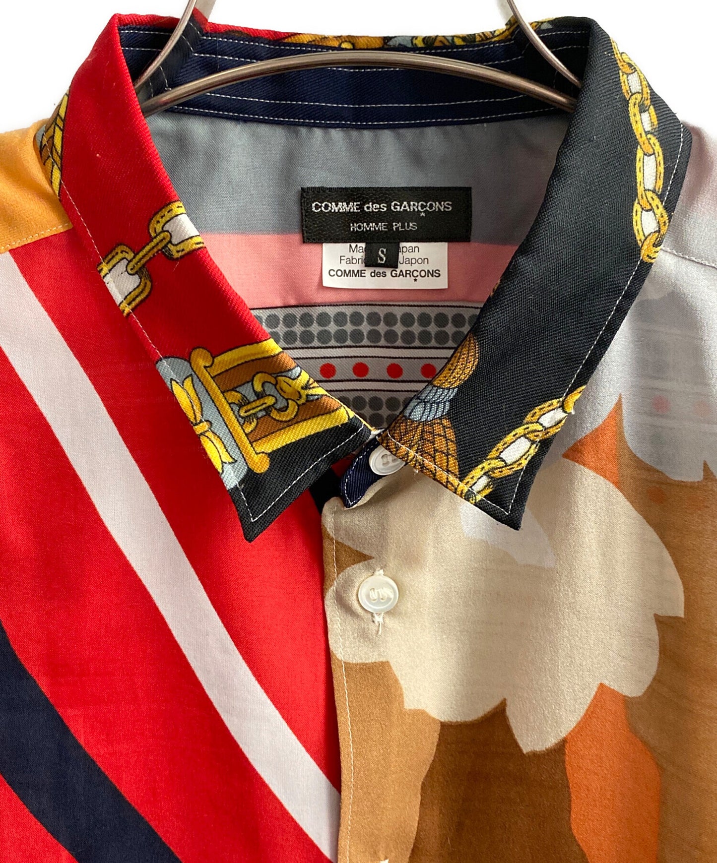 [Pre-owned] COMME des GARCONS HOMME PLUS 11AW Reconstruction scarf shirt PH-B040 AD2011