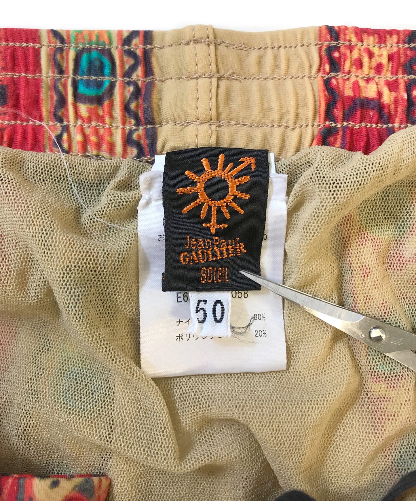 [Pre-owned] Jean Paul GAULTIER SOLEIL half-pants with a full pattern