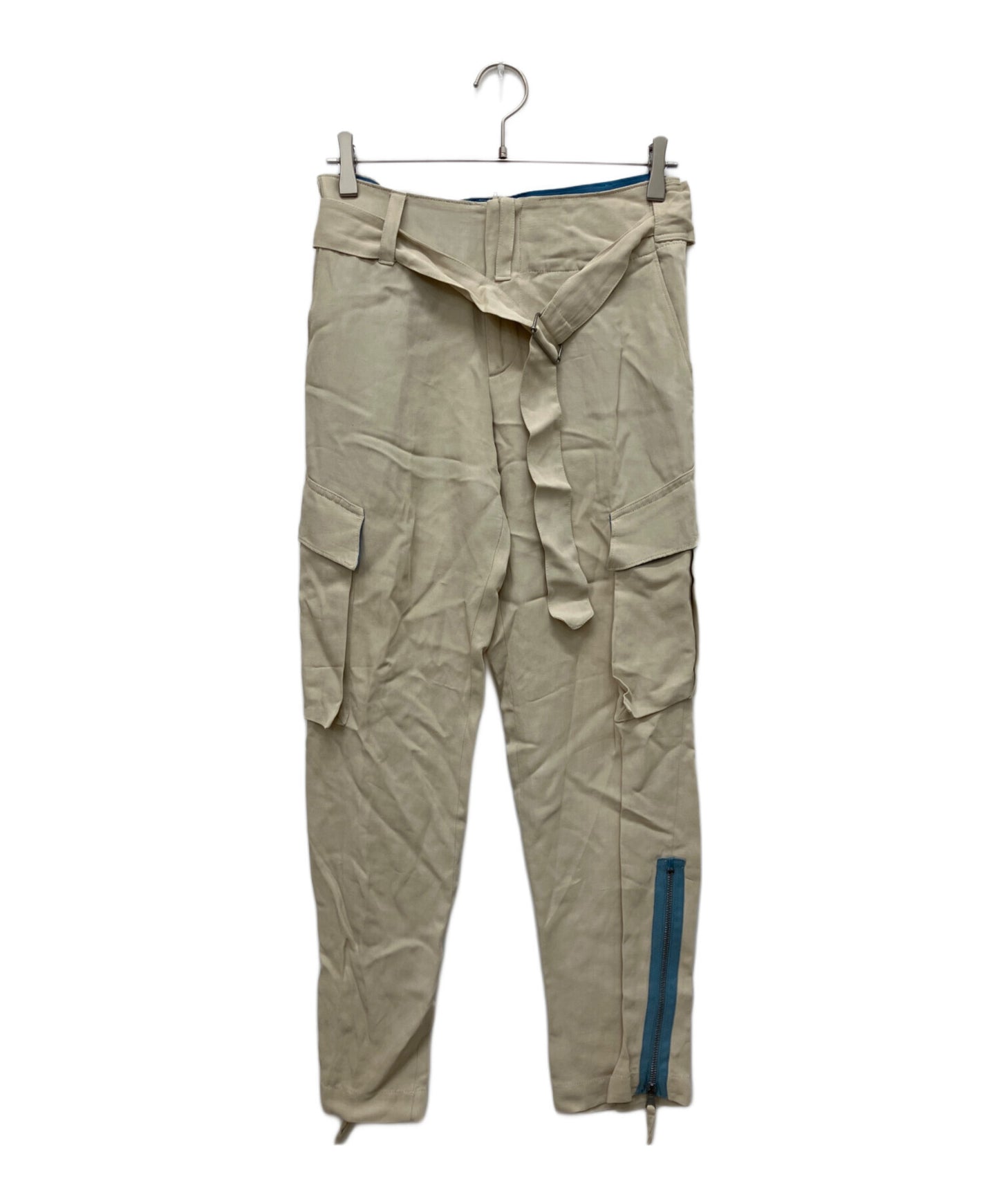 [Pre-owned] Jean Paul Gaultier homme Zip design cargo pants with belt