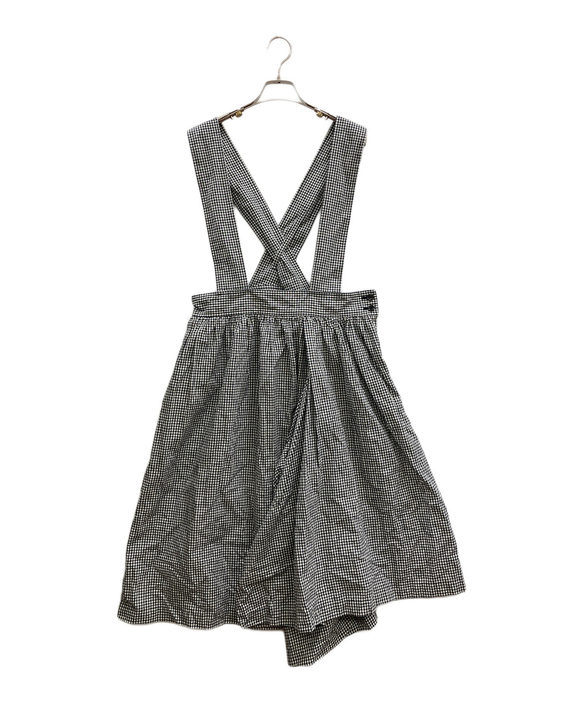 [Pre-owned] BLACK COMME des GARCONS Linen-Blend Overalls 1Q-A002