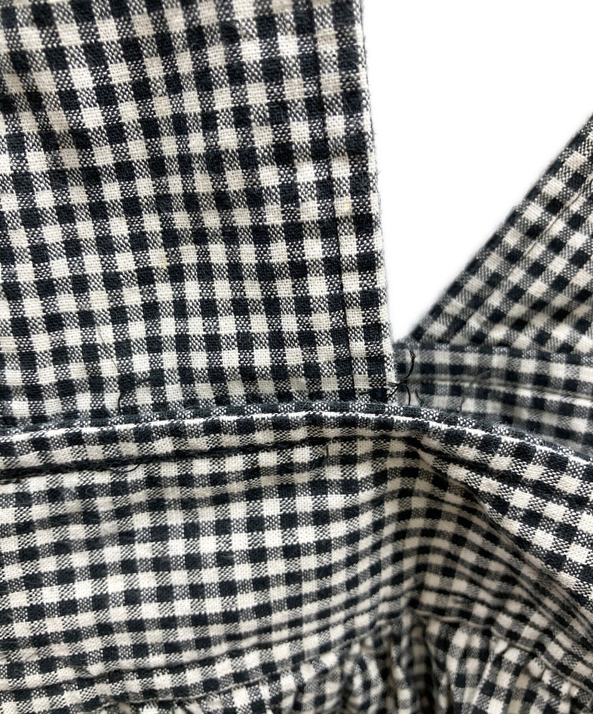 [Pre-owned] BLACK COMME des GARCONS Linen-Blend Overalls 1Q-A002