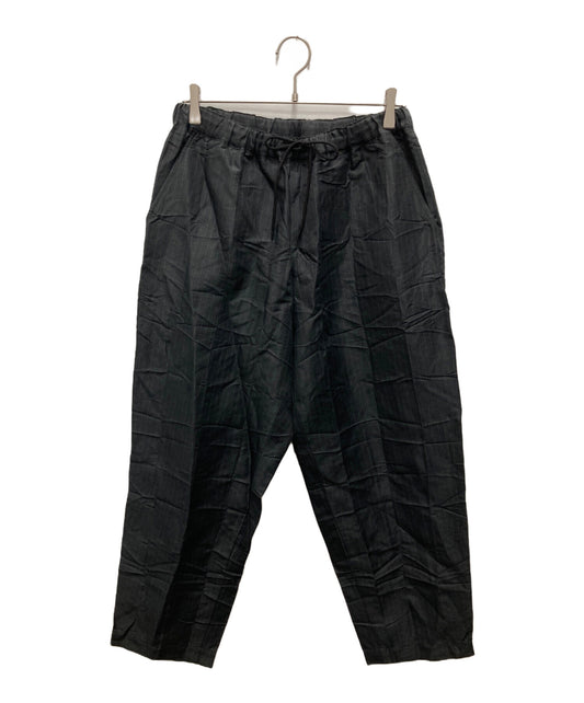 [Pre-owned] COMME des GARCONS HOMME Esterlamy Twill Stripe Product Finish Drawstring Pants HO-P028/AD2024