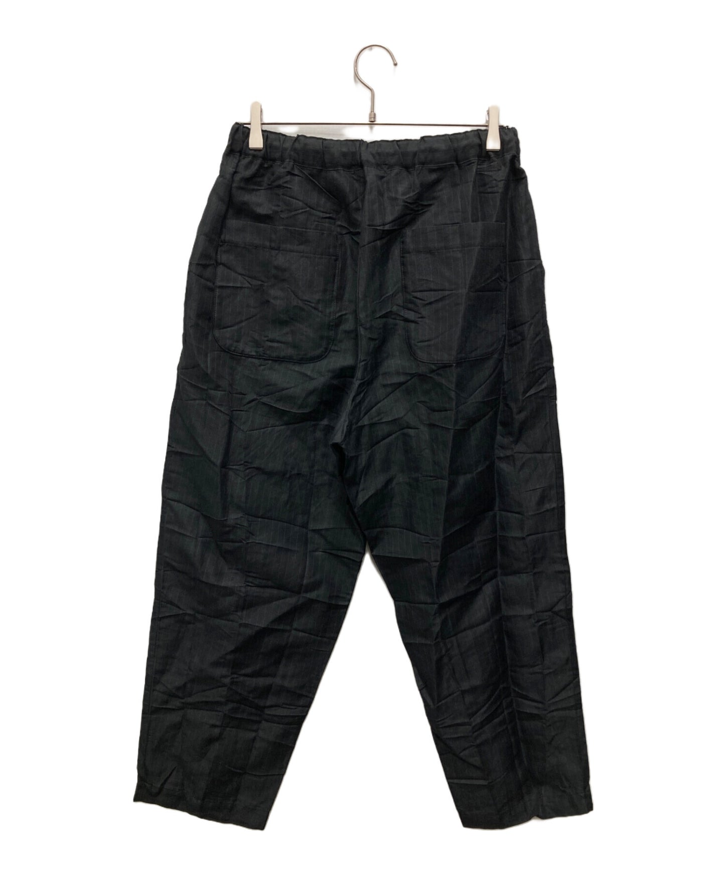 [Pre-owned] COMME des GARCONS HOMME Esterlamy Twill Stripe Product Finish Drawstring Pants HO-P028/AD2024