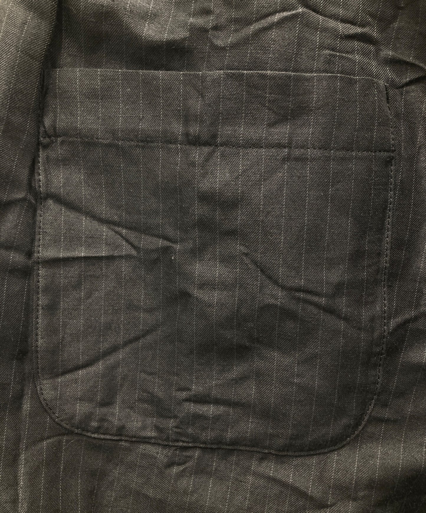 [Pre-owned] COMME des GARCONS HOMME Esterlamy Twill Stripe Product Finish Drawstring Pants HO-P028/AD2024