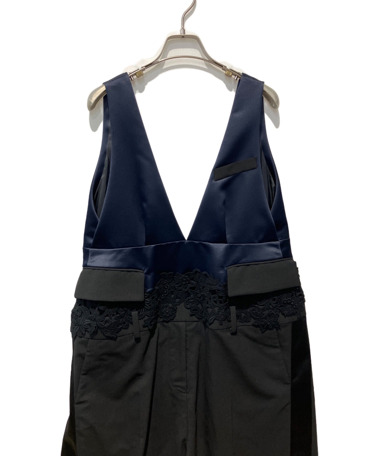 [Pre-owned] sacai Docked Sleeveless Dress 21-05592