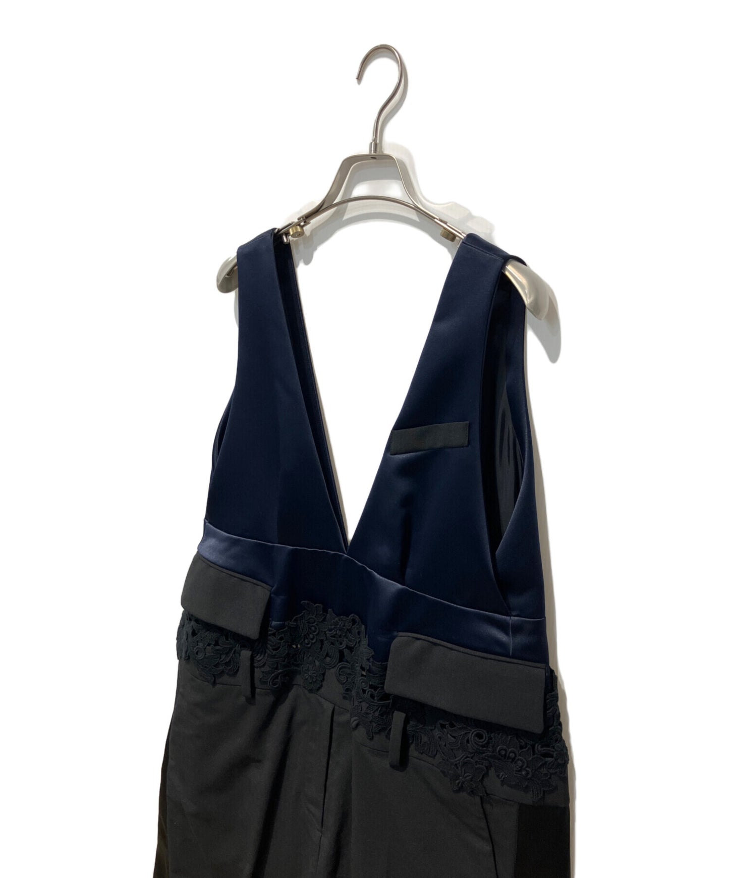 [Pre-owned] sacai Docked Sleeveless Dress 21-05592