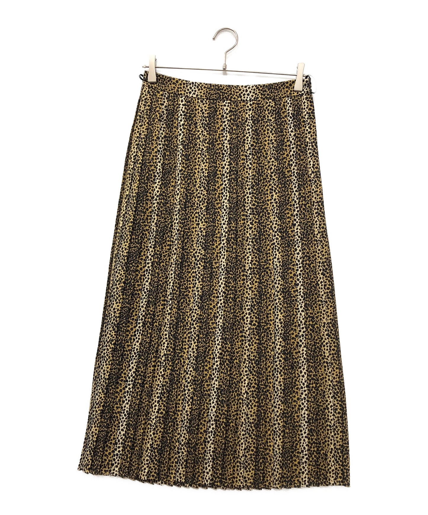 [Pre-owned] CELINE Pleated Skirt 2J075410F