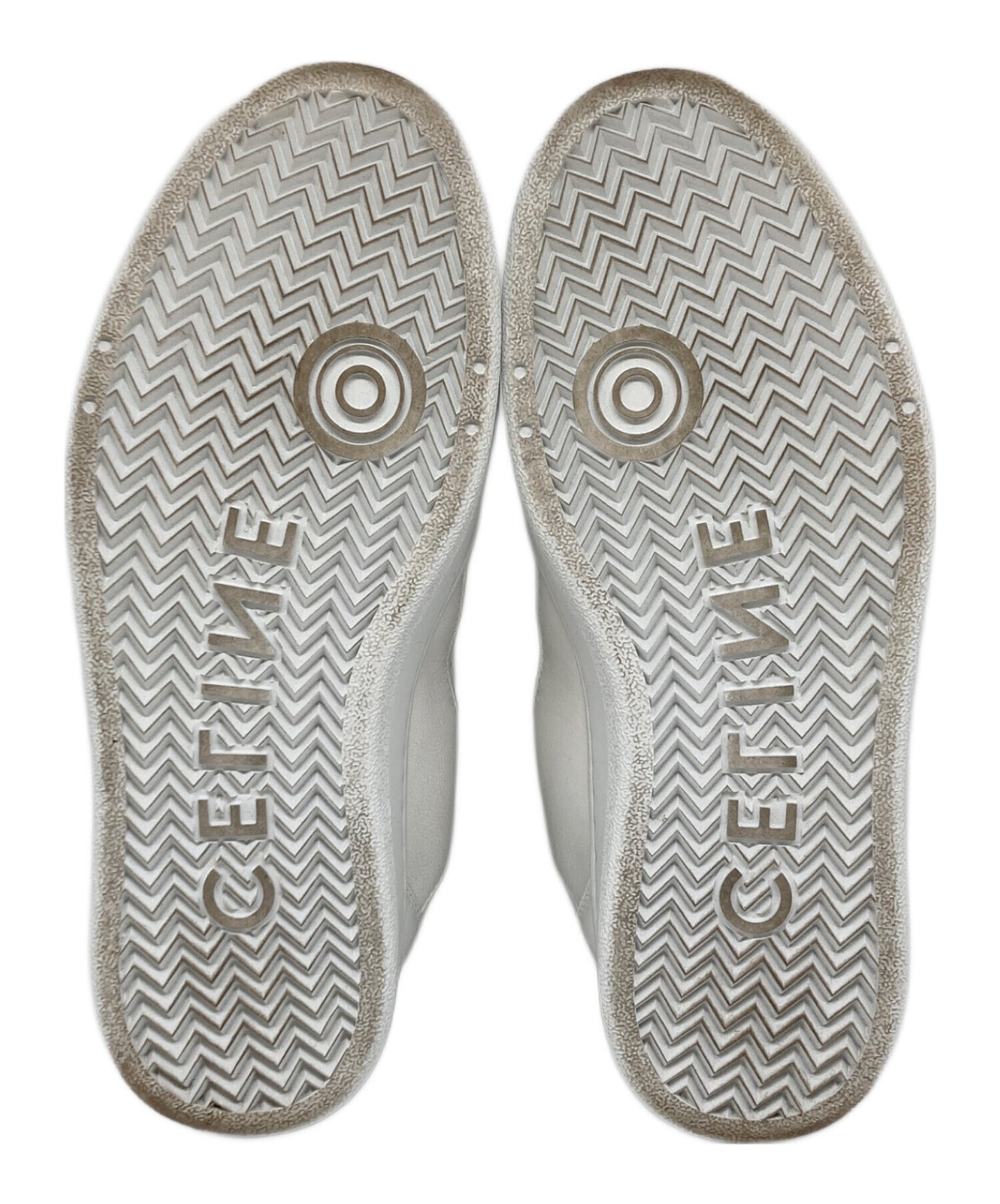 [Pre-owned] CELINE Velcro strap mid sneaker CT-02