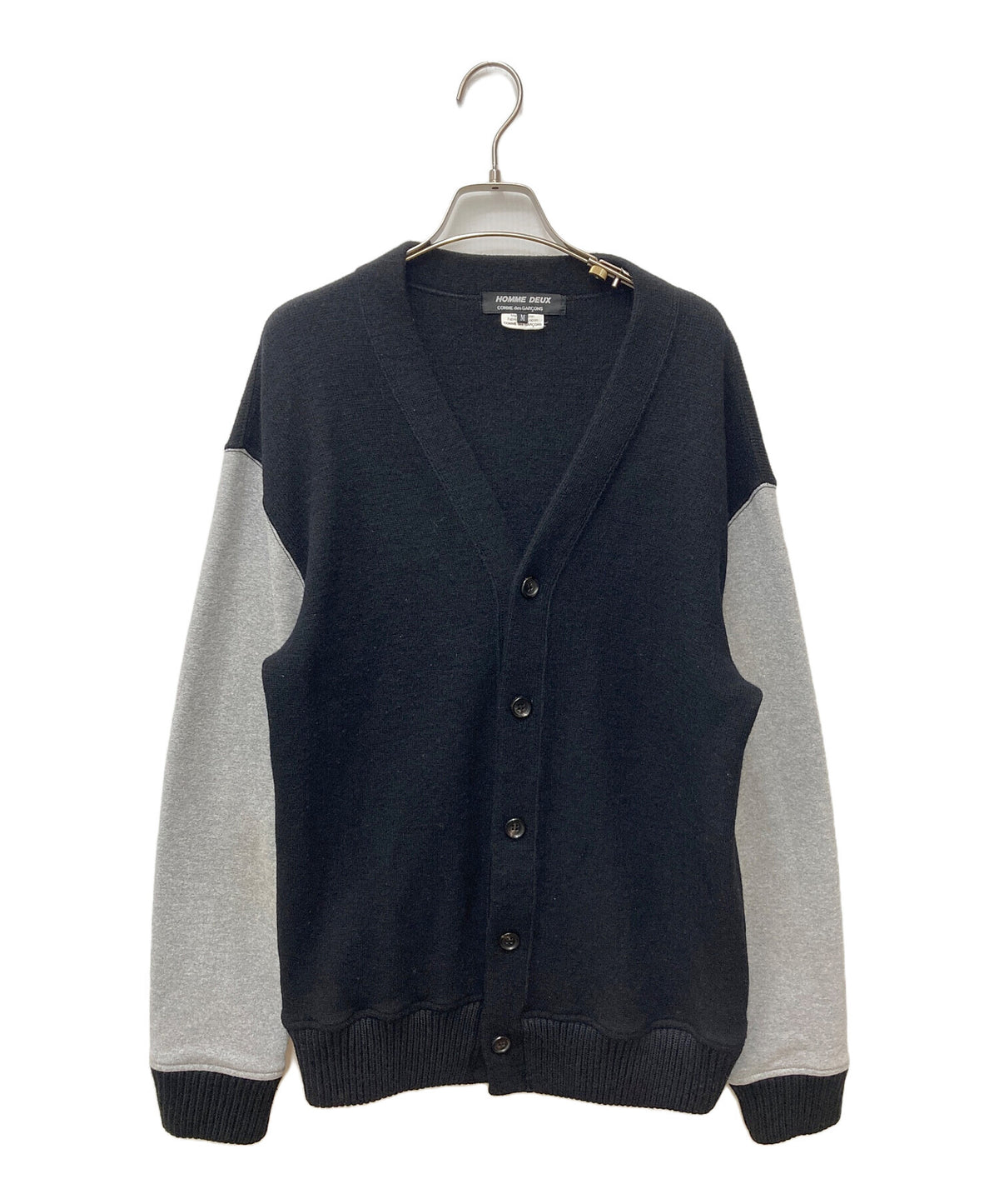 [Pre-owned] COMME des GARCONS HOMME DEUX sleeve-switched cardigan DJ-T014