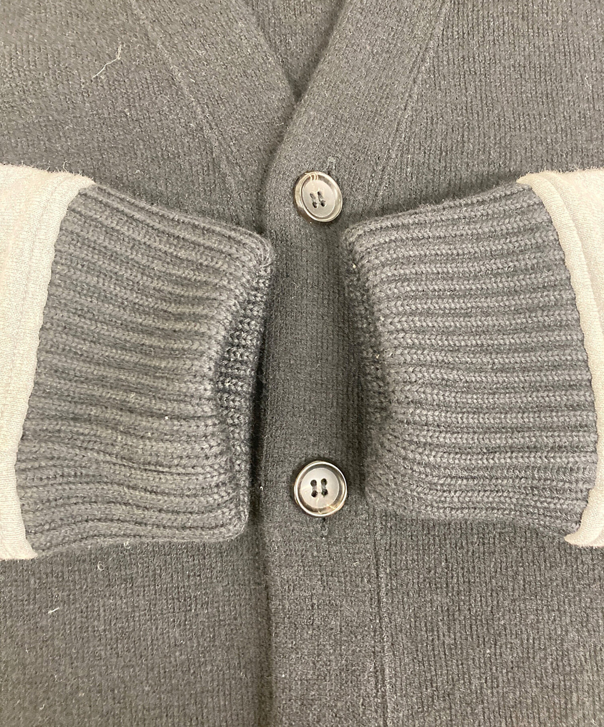 [Pre-owned] COMME des GARCONS HOMME DEUX sleeve-switched cardigan DJ-T014