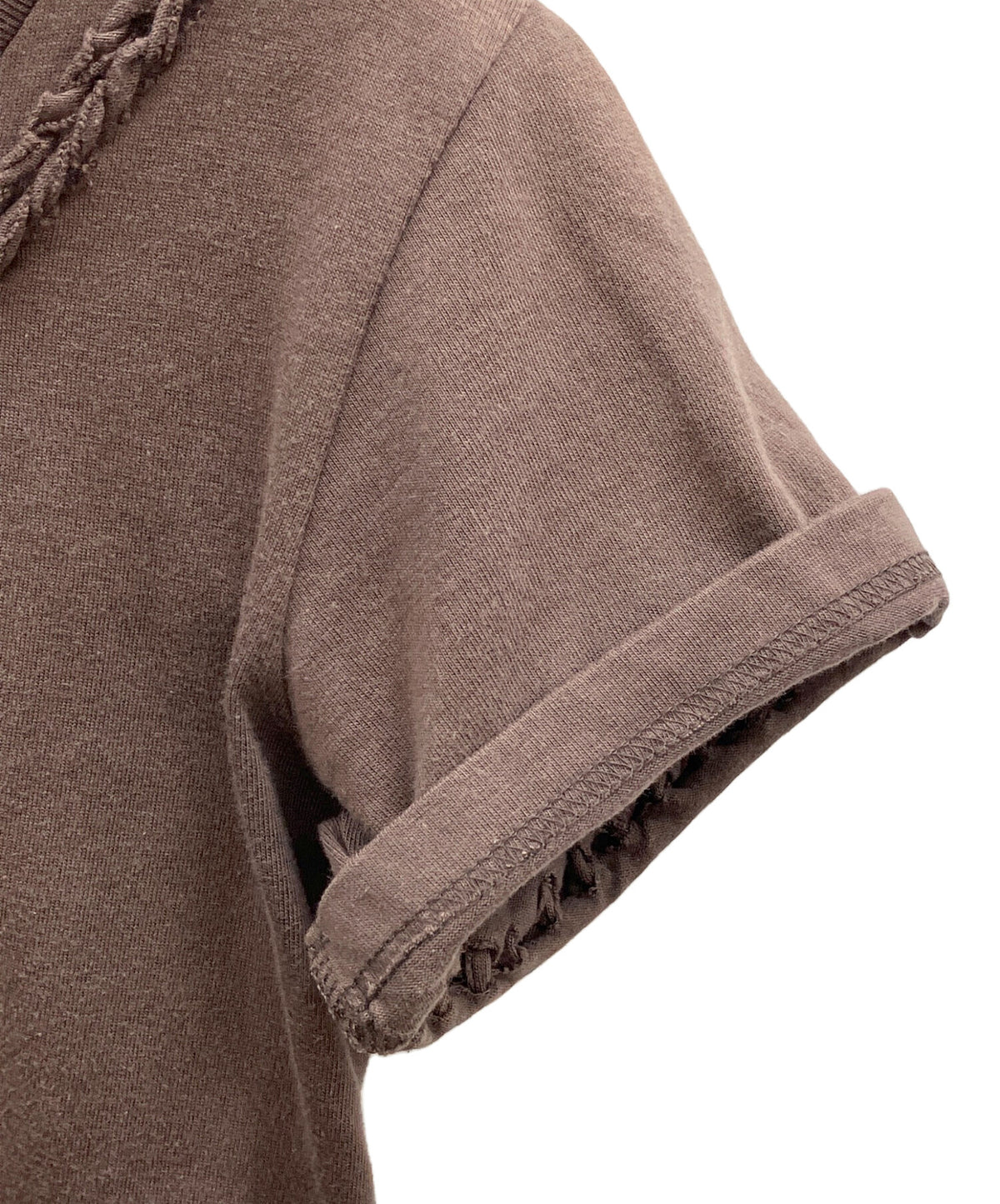 [Pre-owned] NUMBER (N)INE Knit Top with Braided Design