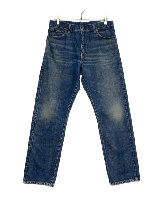 [Pre-owned] VISVIM SOCIAL SCULPTURE 21 DAMAGED-40 (Social Sculpture 21 Damaged Denim Pants) 0124105005018