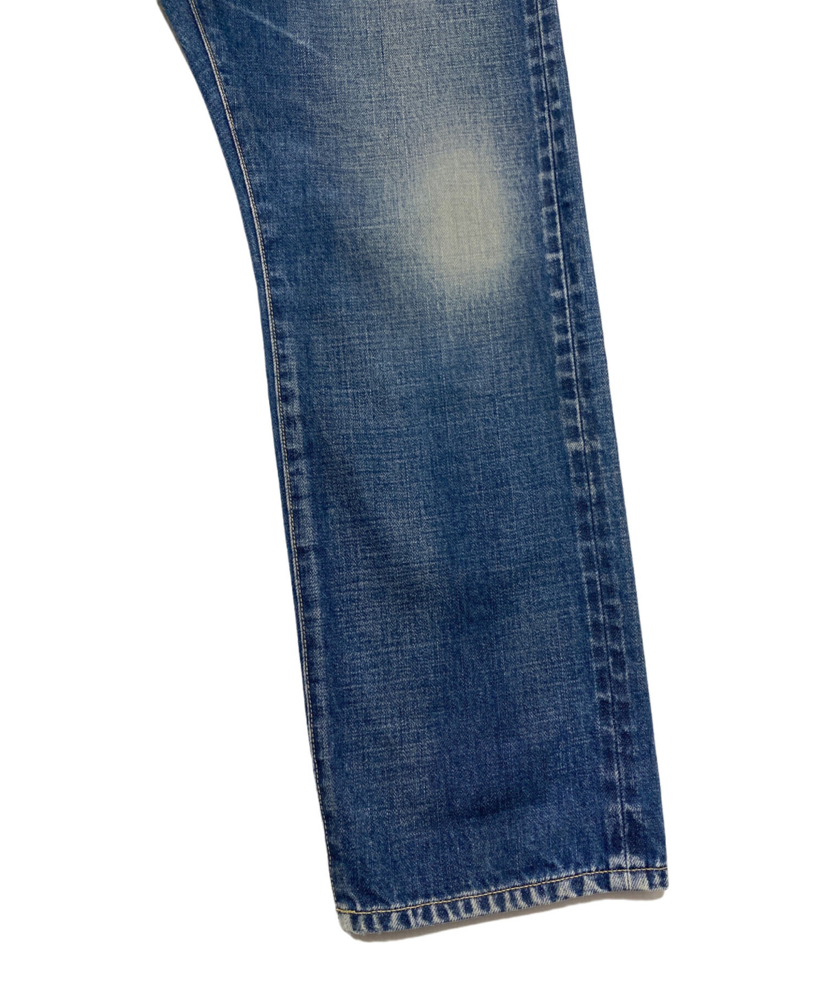 [Pre-owned] VISVIM SOCIAL SCULPTURE 21 DAMAGED-40 (Social Sculpture 21 Damaged Denim Pants) 0124105005018