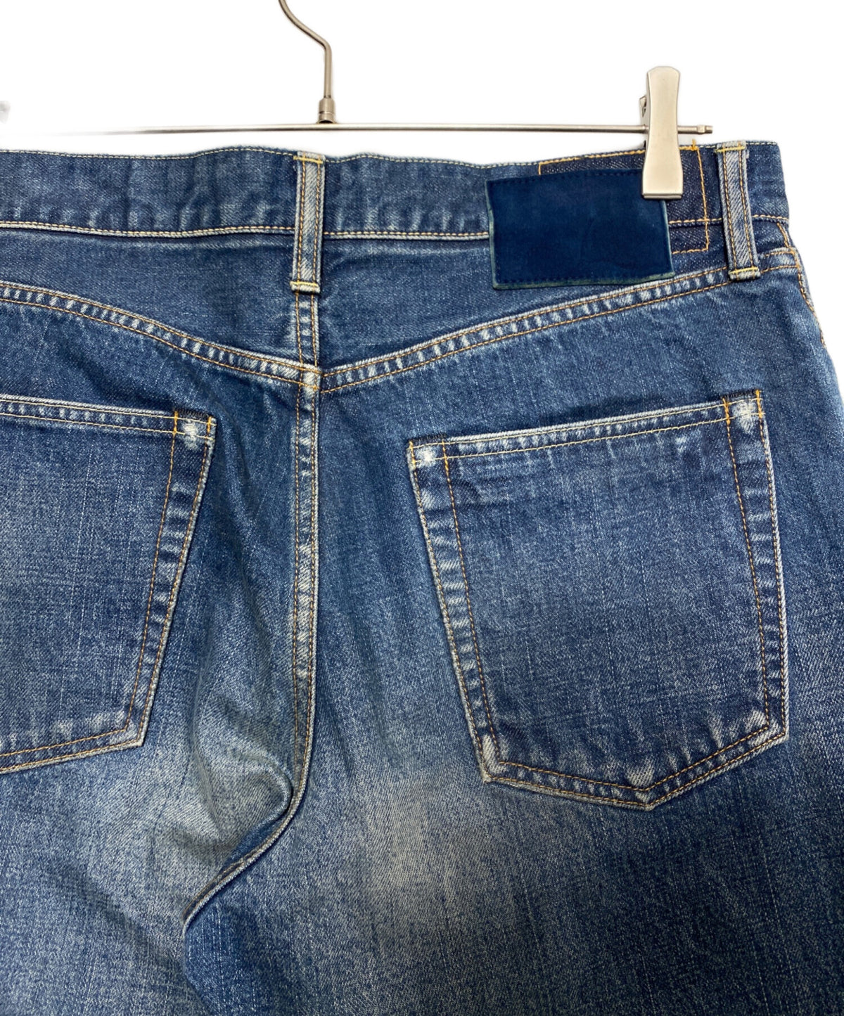 [Pre-owned] VISVIM SOCIAL SCULPTURE 21 DAMAGED-40 (Social Sculpture 21 Damaged Denim Pants) 0124105005018