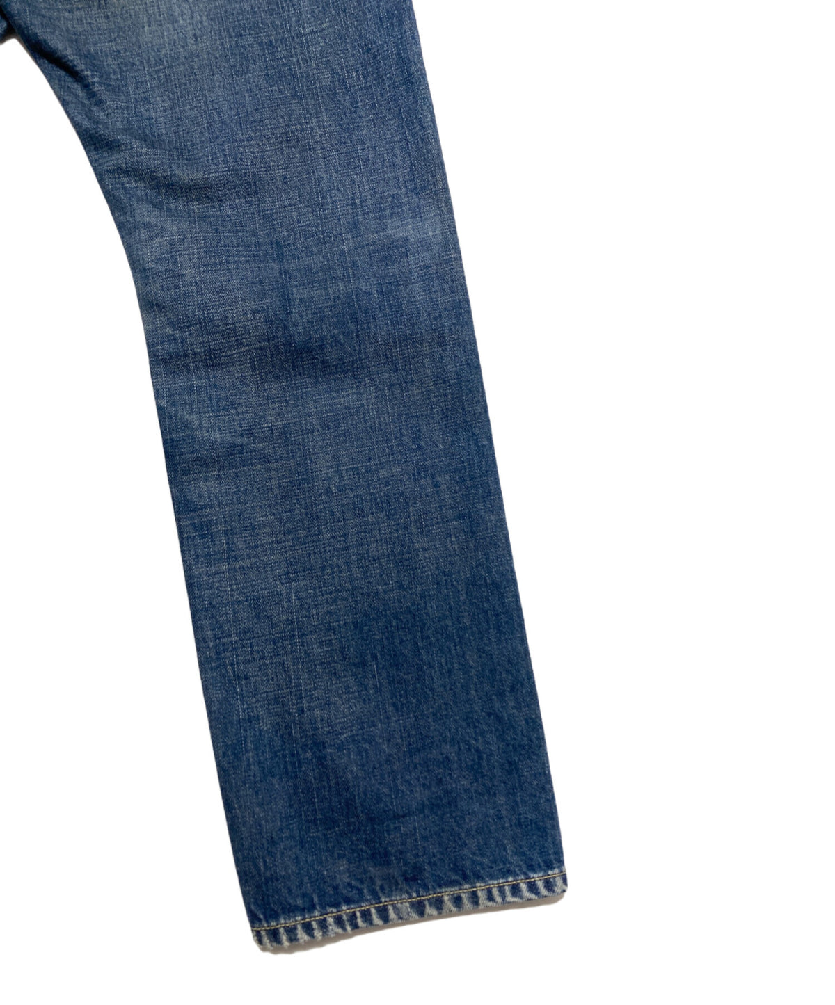 [Pre-owned] VISVIM SOCIAL SCULPTURE 21 DAMAGED-40 (Social Sculpture 21 Damaged Denim Pants) 0124105005018