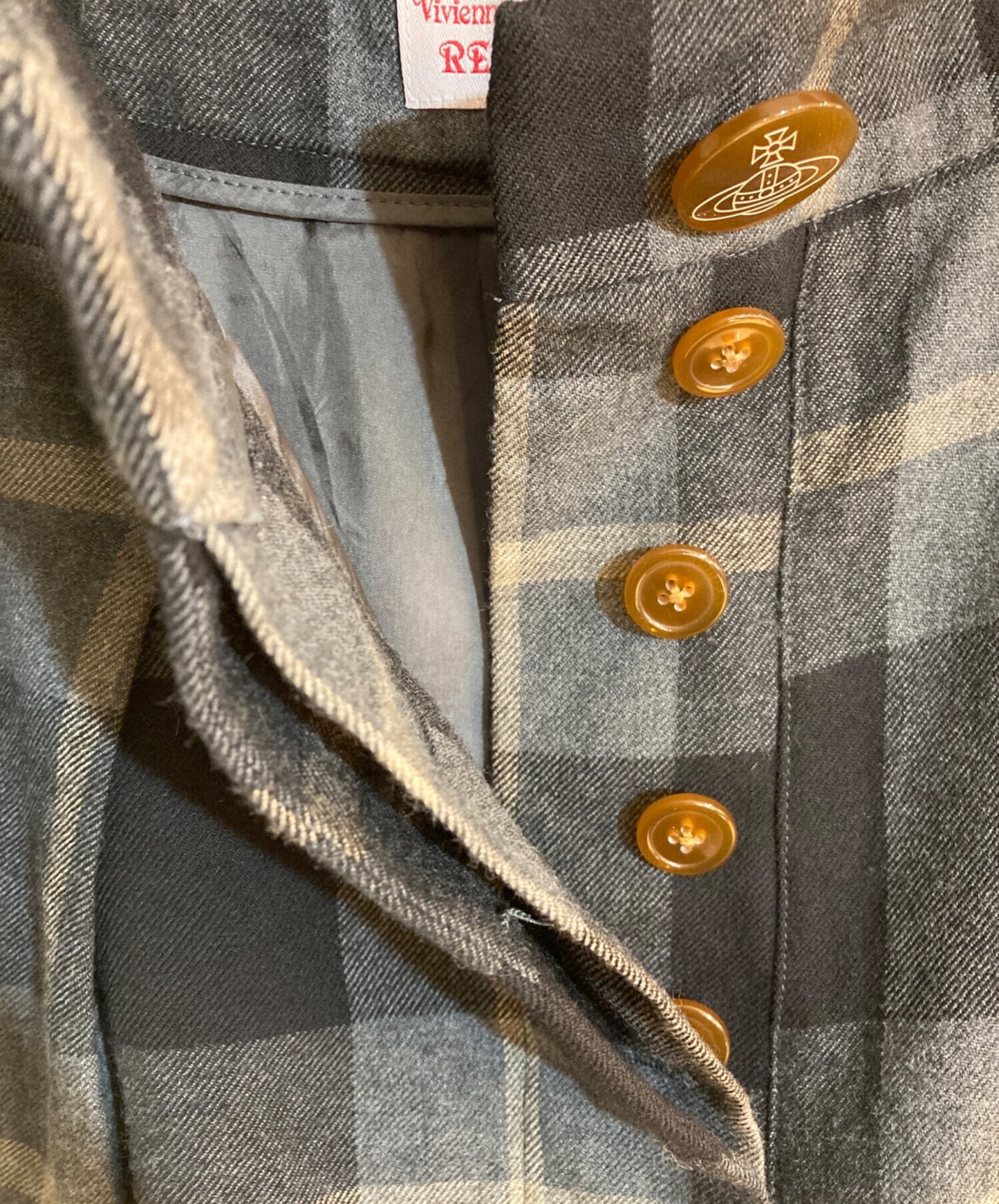 [Pre-owned] Vivienne Westwood RED LABEL Check sarouel pants