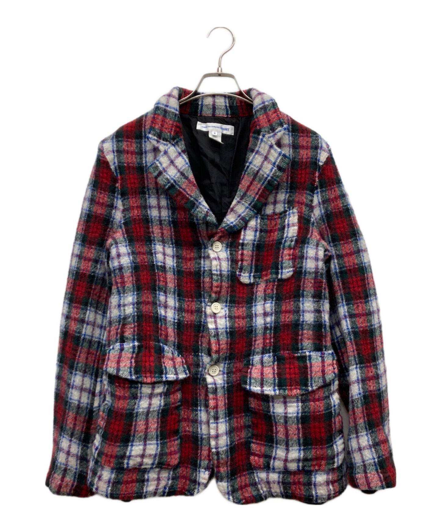 [Pre-owned] COMME des GARCONS SHIRT Wool shrink-wrap jacket FJ-J004