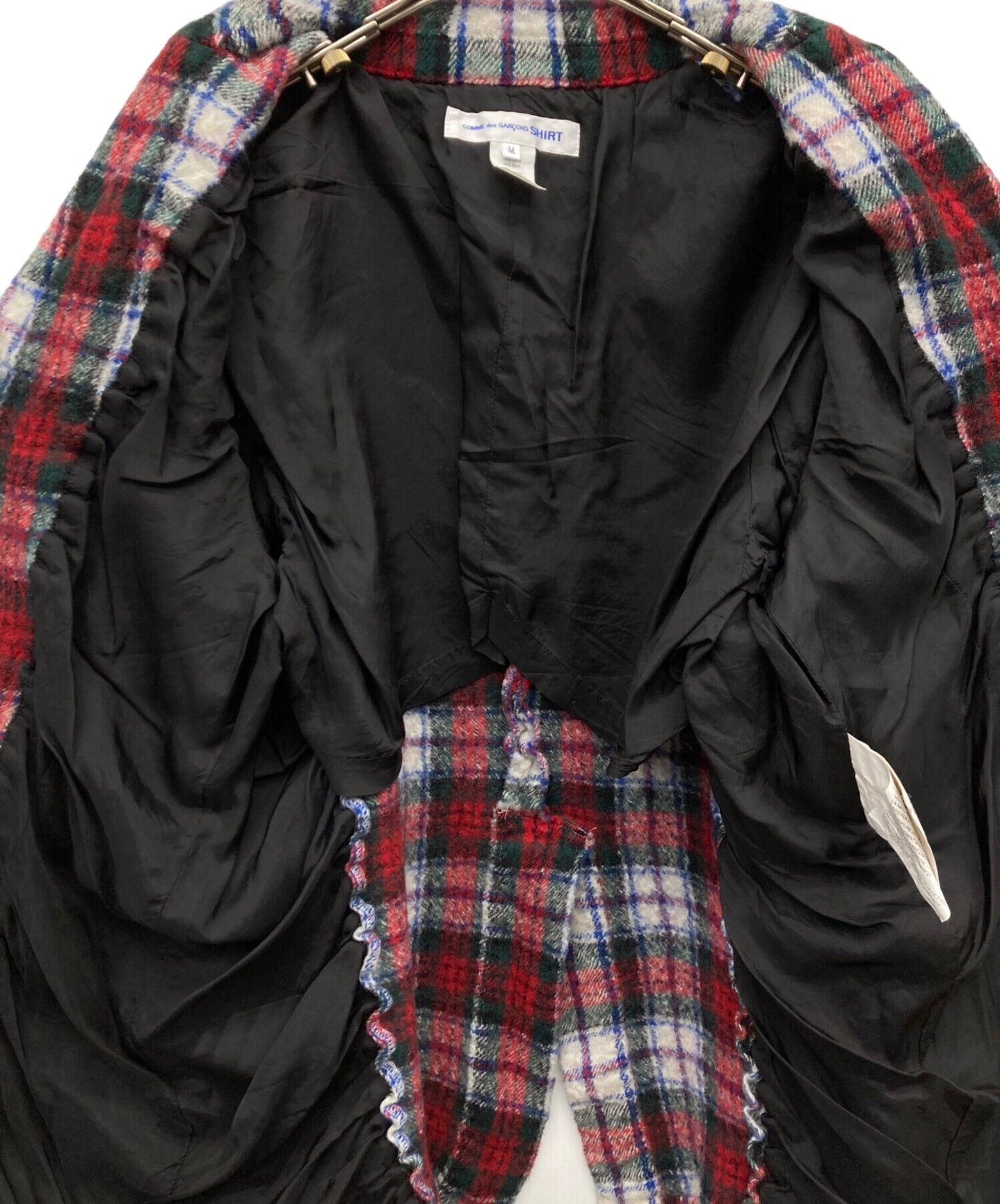 [Pre-owned] COMME des GARCONS SHIRT Wool shrink-wrap jacket FJ-J004