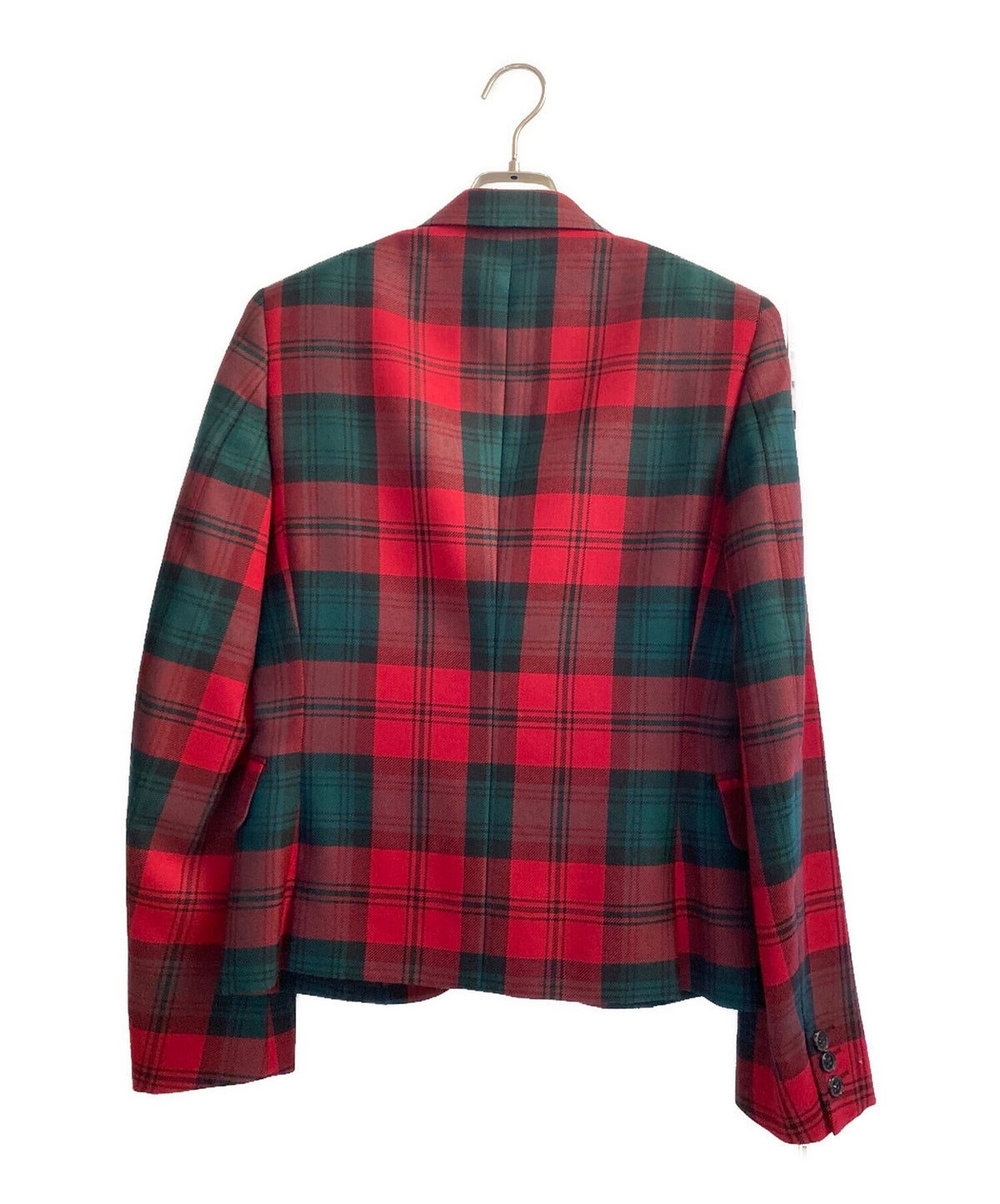 [Pre-owned] COMME des GARCONS HOMME PLUS Wool Check 1B Jacket PN-J056/AD2014