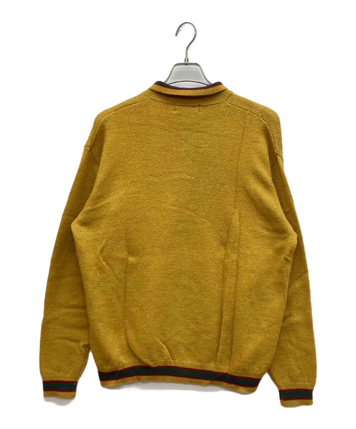 [Pre-owned] Hysteric Glamour ROUND LETTERS Patch Polo Collar Sweater 02223NS11