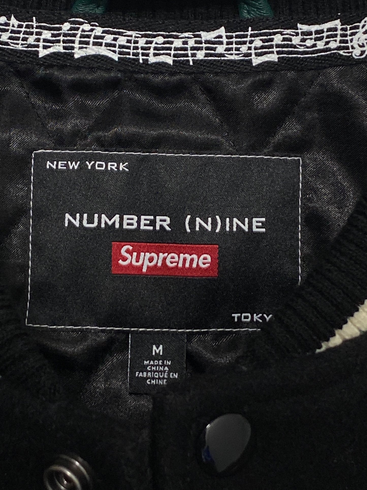 [Pre-owned] SUPREME Mickey Varsity Jacket
