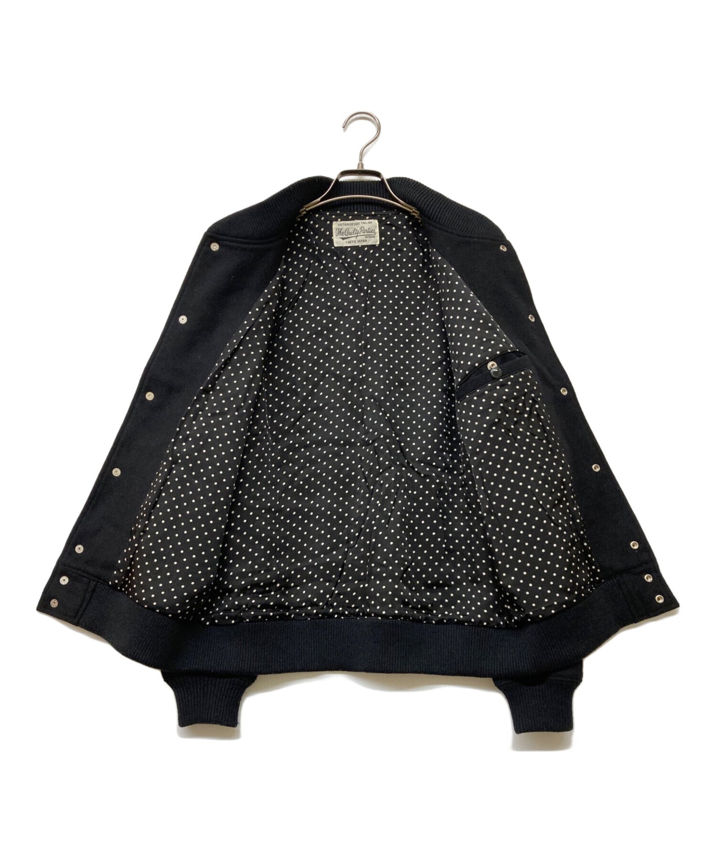 [Pre-owned] WACKO MARIA Logo Wappen Varsity Jacket