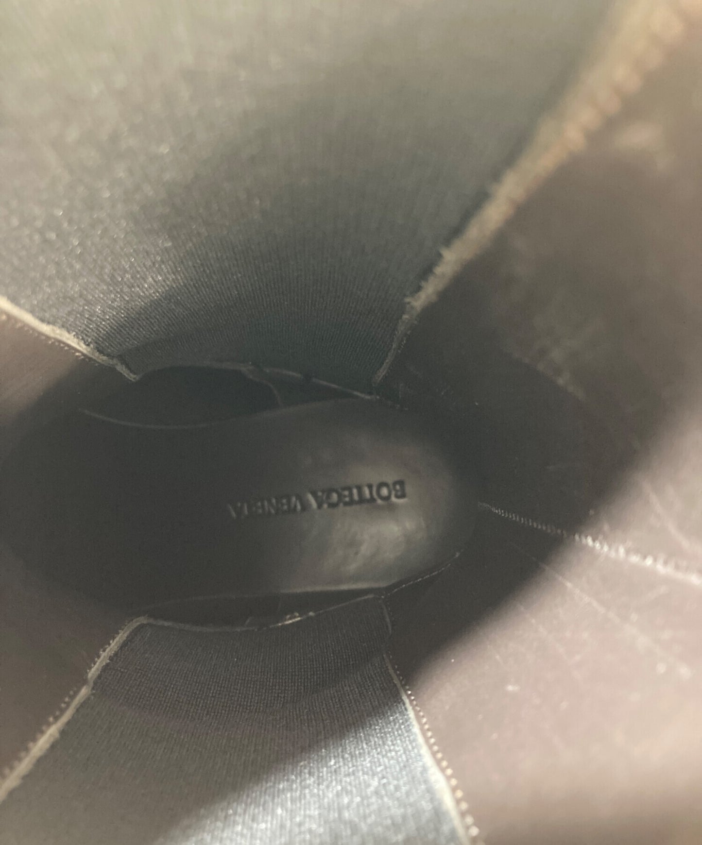 [Pre-owned] BOTTEGA VENETA Rug Chelsea Boots