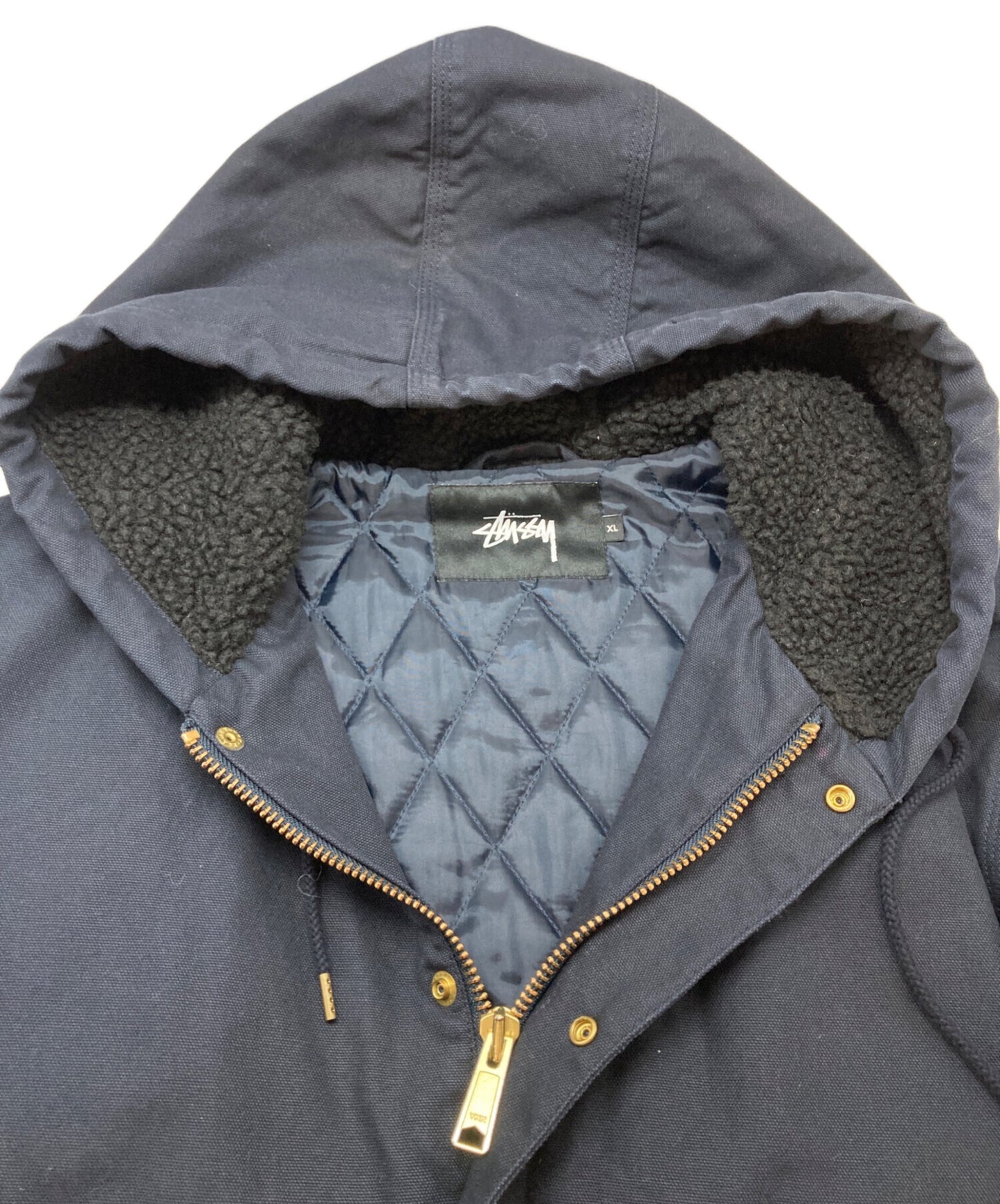 [Pre-owned] stussy Hooded Duck Jacket