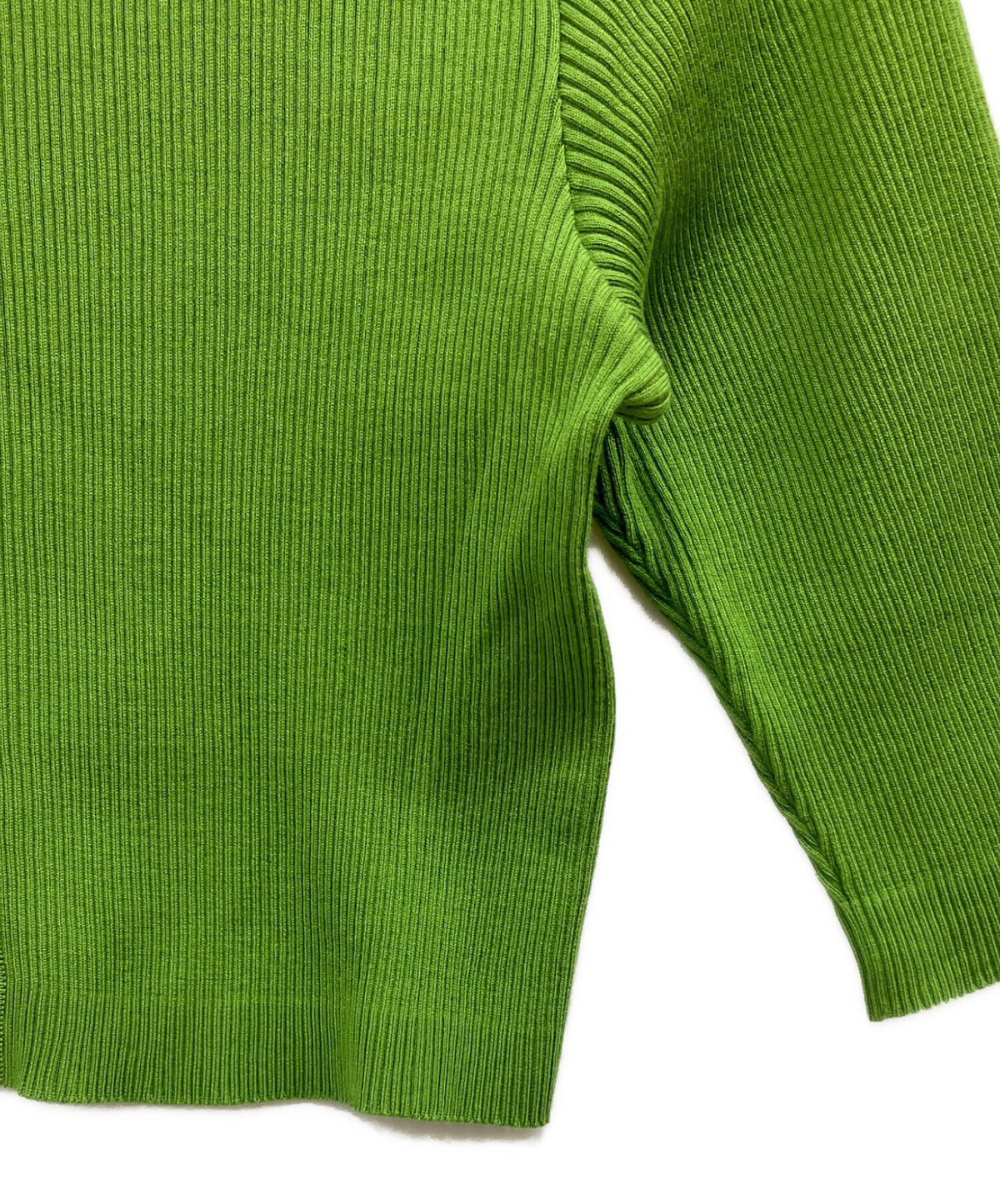 [Pre-owned] AURALEE GIZA HIGH GAUGE RIB KNIT SHORT CARDIGAN A24SC04HR