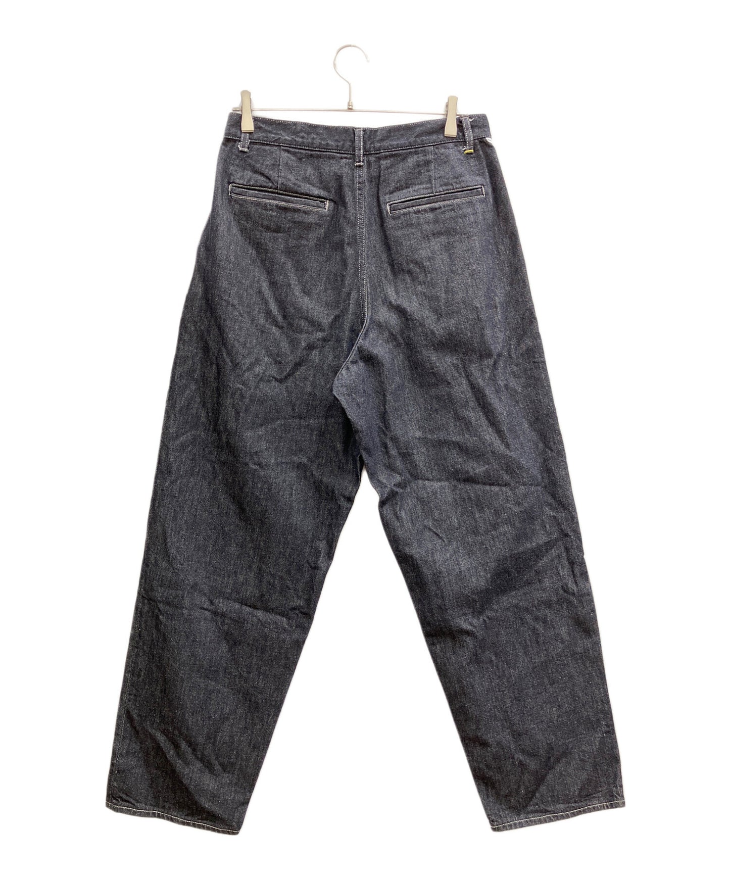 [Pre-owned] Graphpaper Colorfast Denim Two-Tuck Tapered Pants GM243-40216B