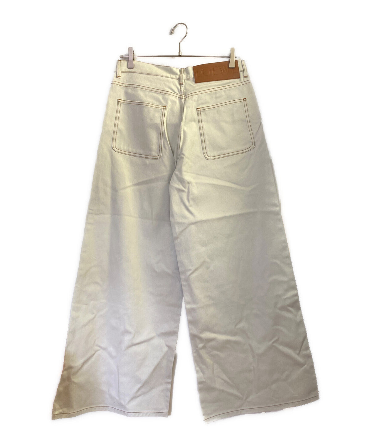 [Pre-owned] LOEWE Printed High-Rise Y-Jeans S540Y11X09