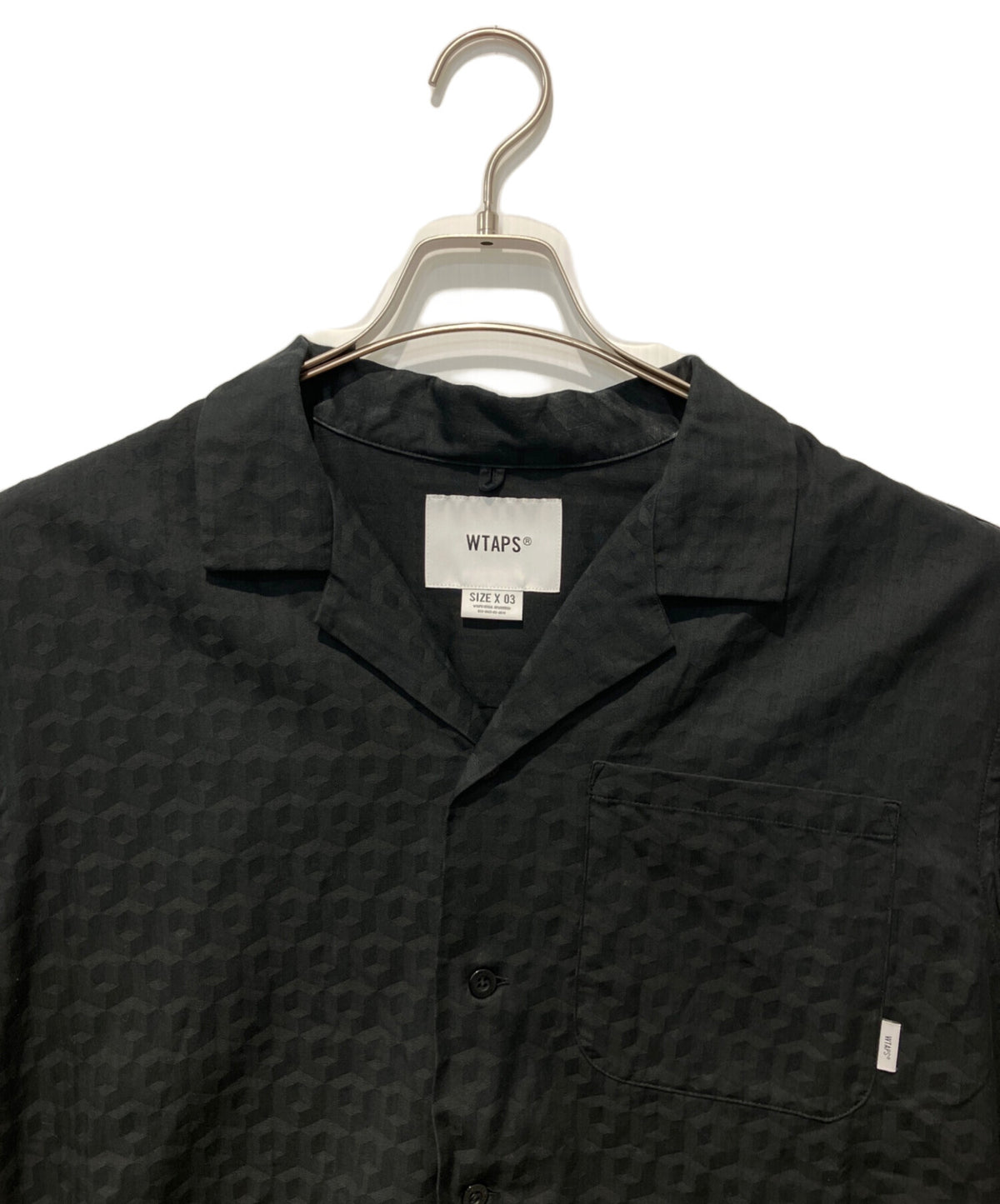 [Pre-owned] WTAPS Open-Collar Shirt 241TQDT-SHM06