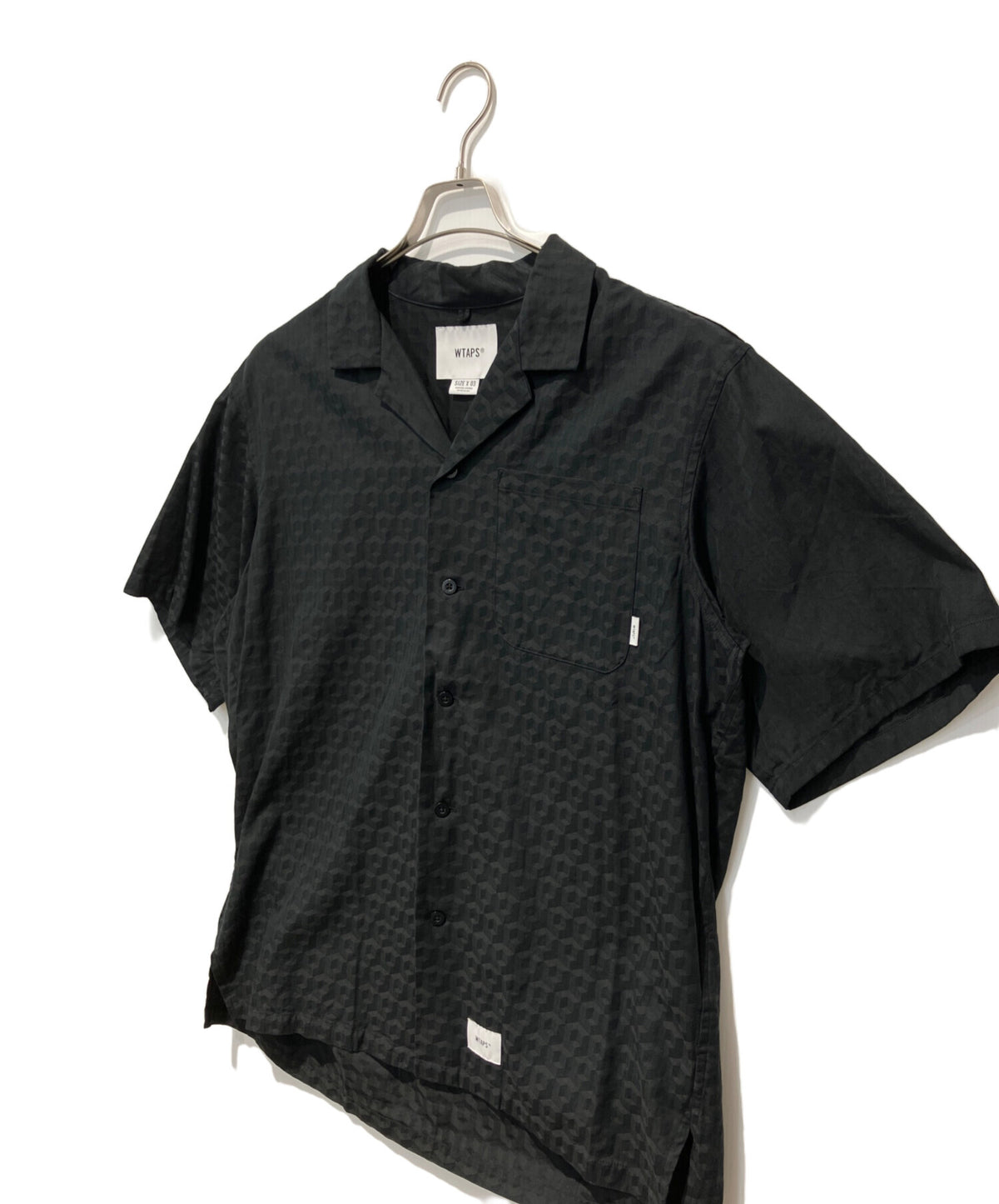 [Pre-owned] WTAPS Open-Collar Shirt 241TQDT-SHM06