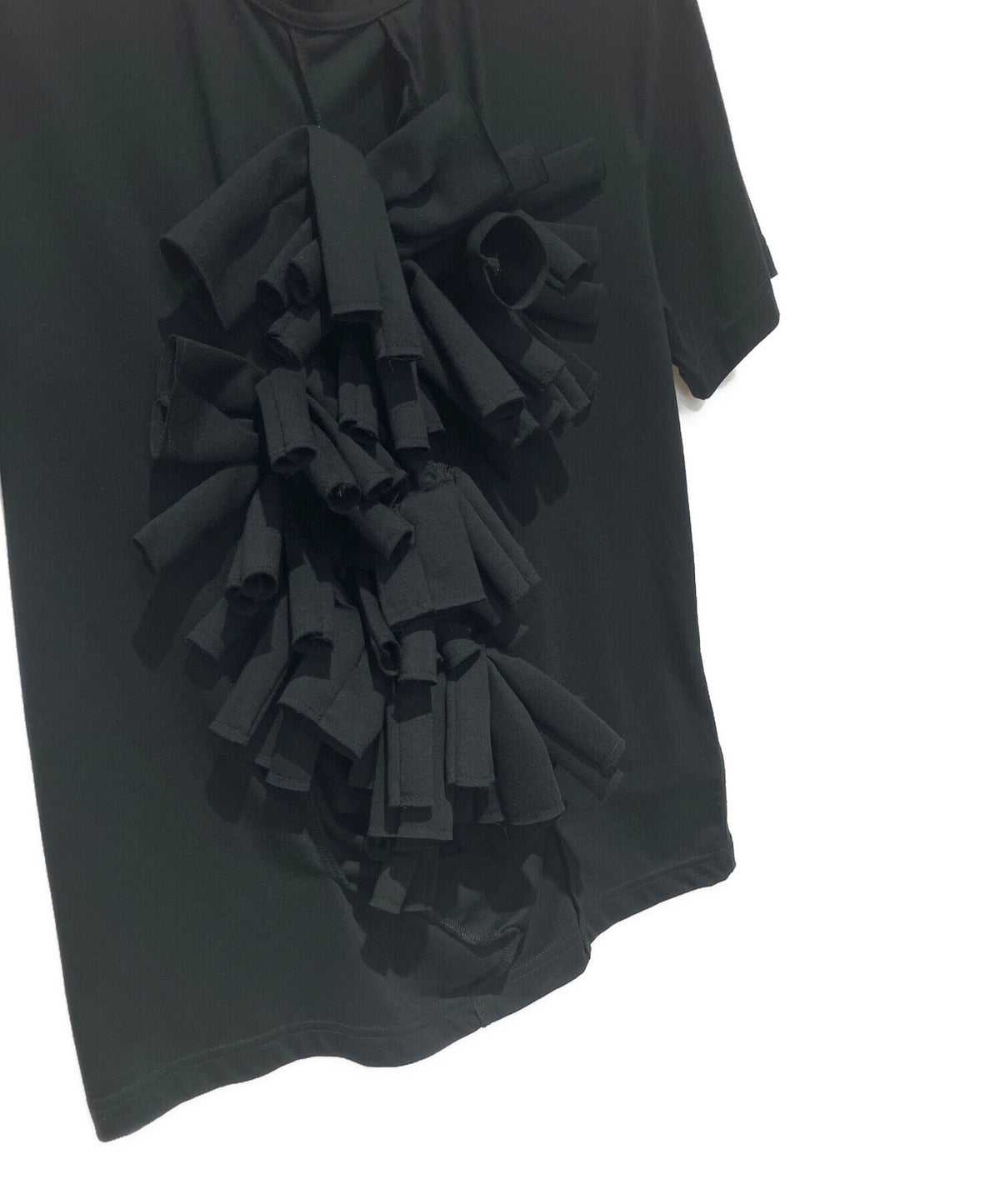[Pre-owned] COMME des GARCONS 3D Ruffled T-Shirt GL-T021
