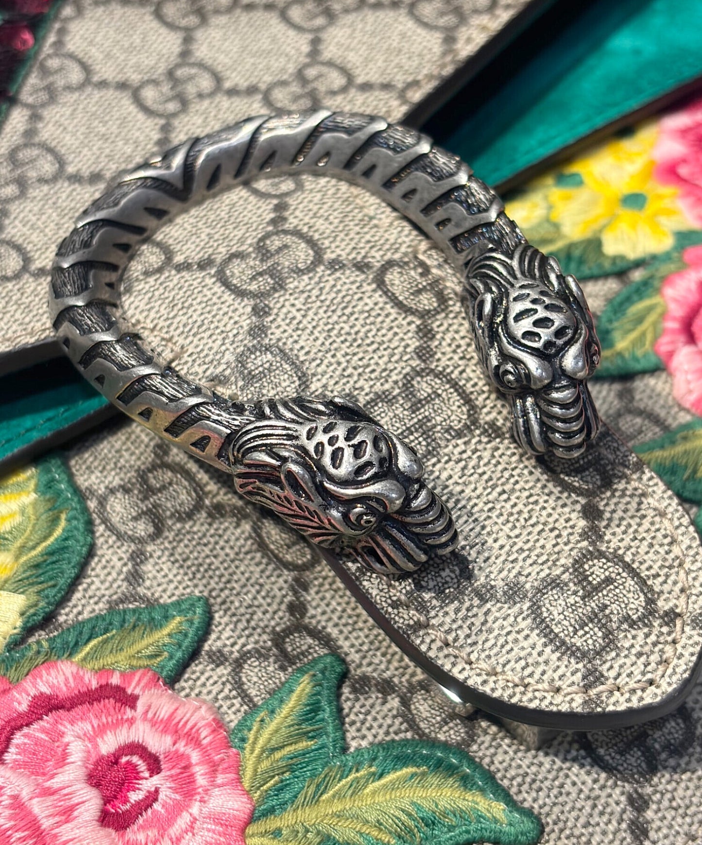 [Pre-owned] GUCCI Dionysus Shoulder Bag GG Supreme Modern Medium / Dionysus Floral Bag / Chain Shoulder Bag 403348
