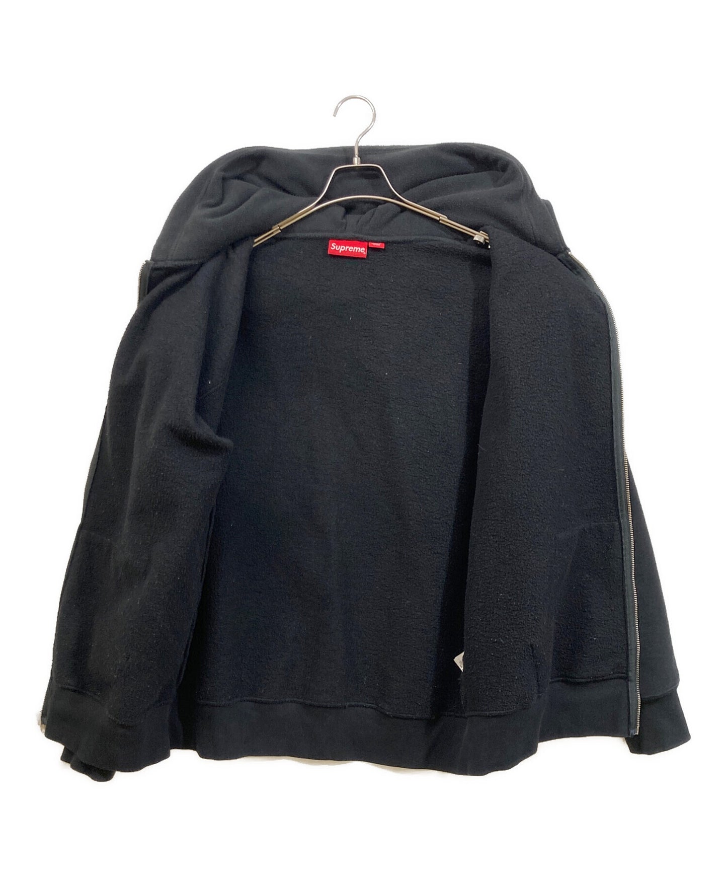 [Pre-owned] SUPREME DOUBLE HOOD FACEMASK ZIP UP