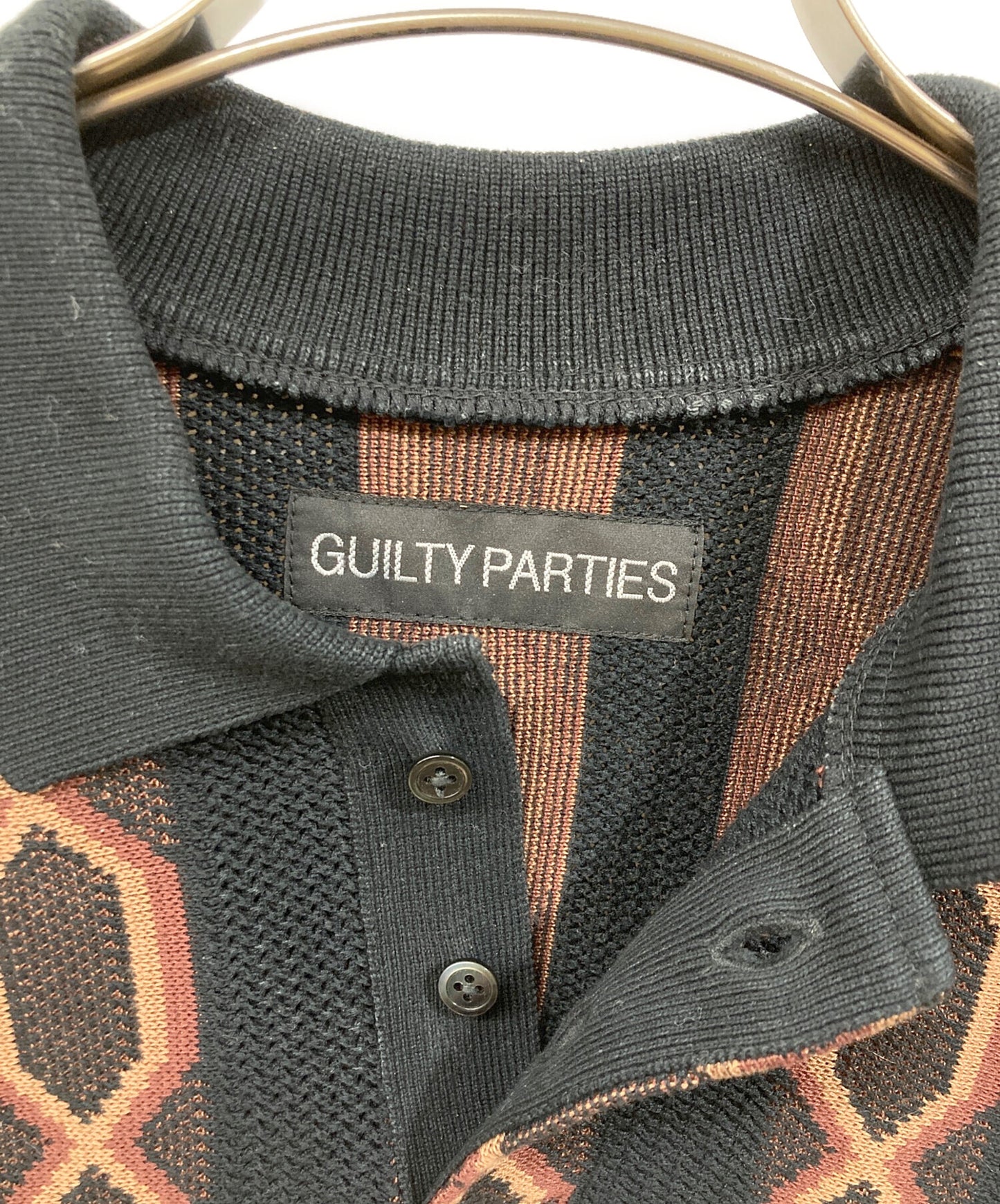 [Pre-owned] WACKO MARIA KNIT POLO SHIRT (TYPE-3)