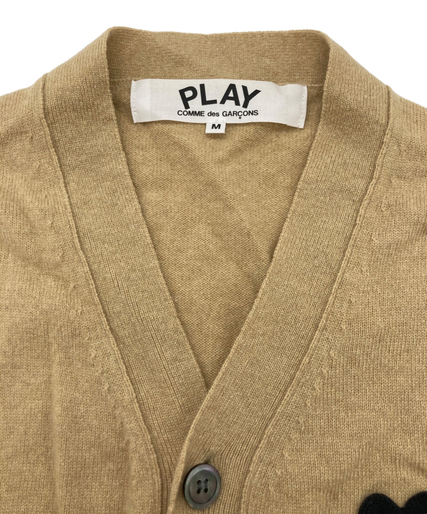 [Pre-owned] PLAY COMME des GARCONS Heart Logo Cardigan/CARDIGAN AZ-N024