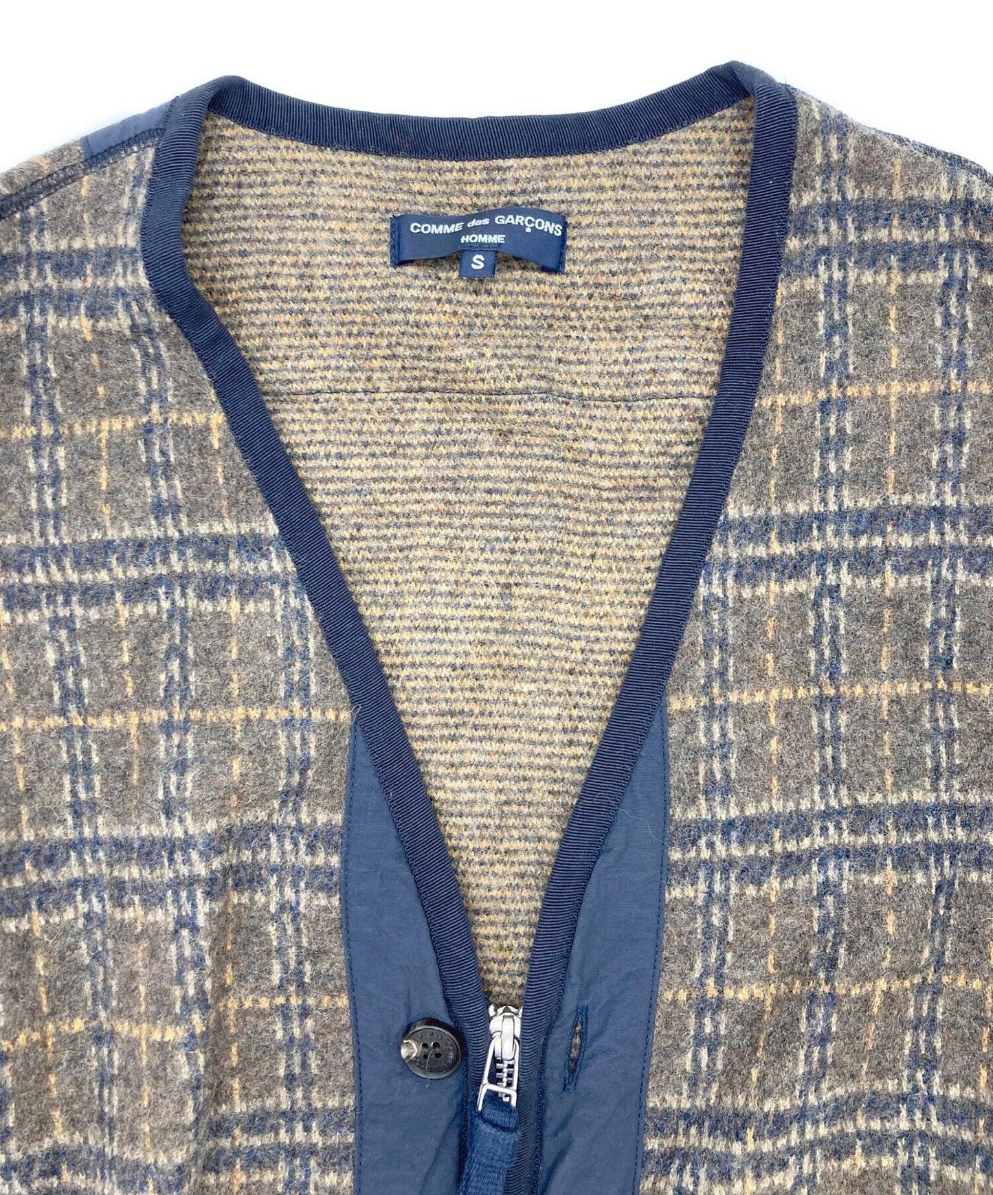 [Pre-owned] COMME des GARCONS HOMME Check Liner Jacket HL-T022