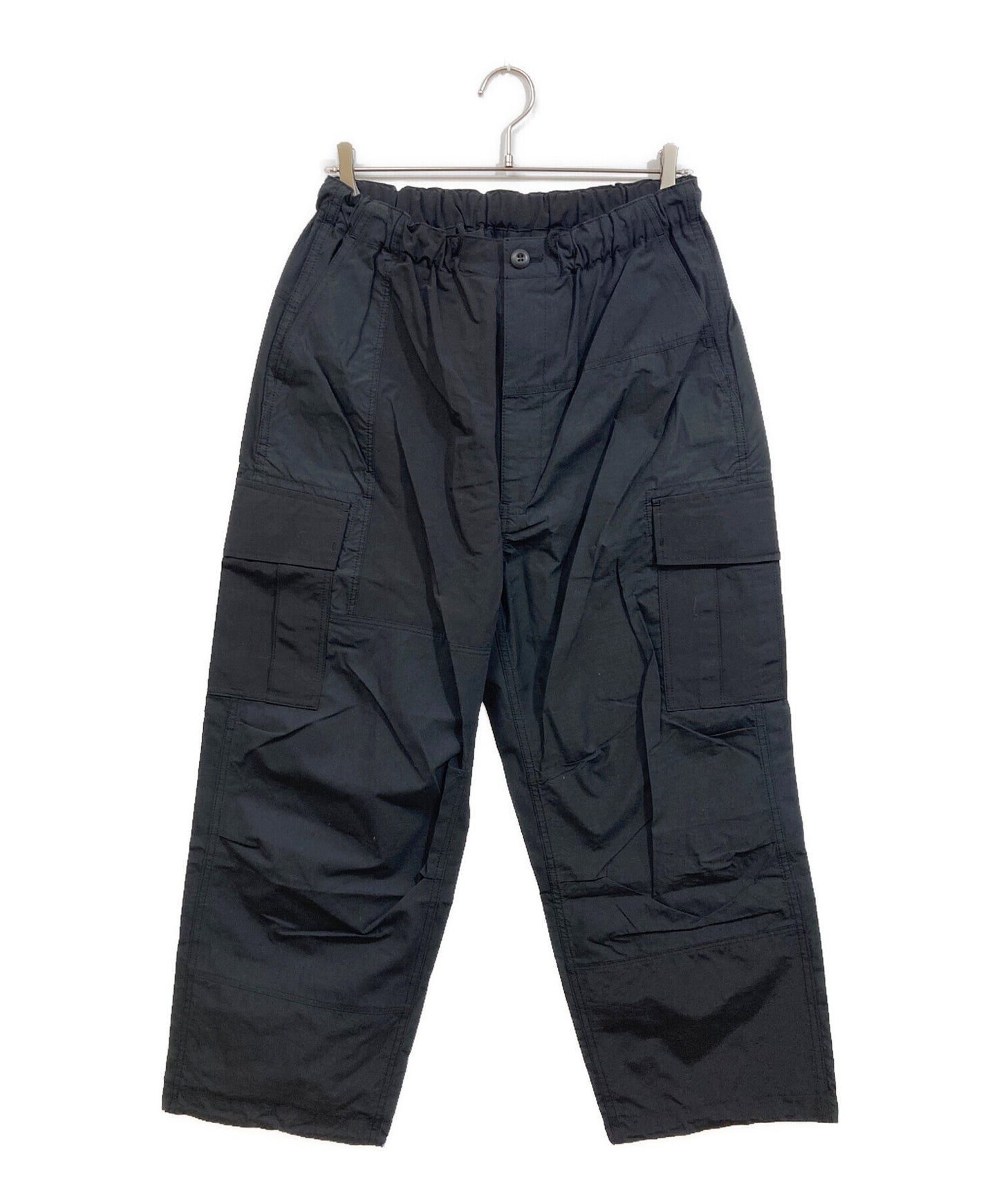 [Pre-owned] COMME des GARCONS HOMME Cotton nylon cloth and multi-material mix pants HN-P010