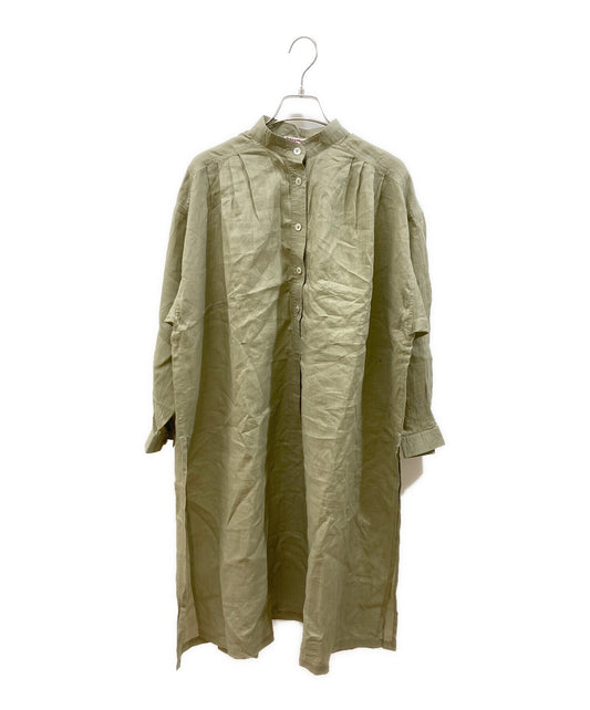 [Pre-owned] ISSEY MIYAKE Linen Shirt Dress ML12618