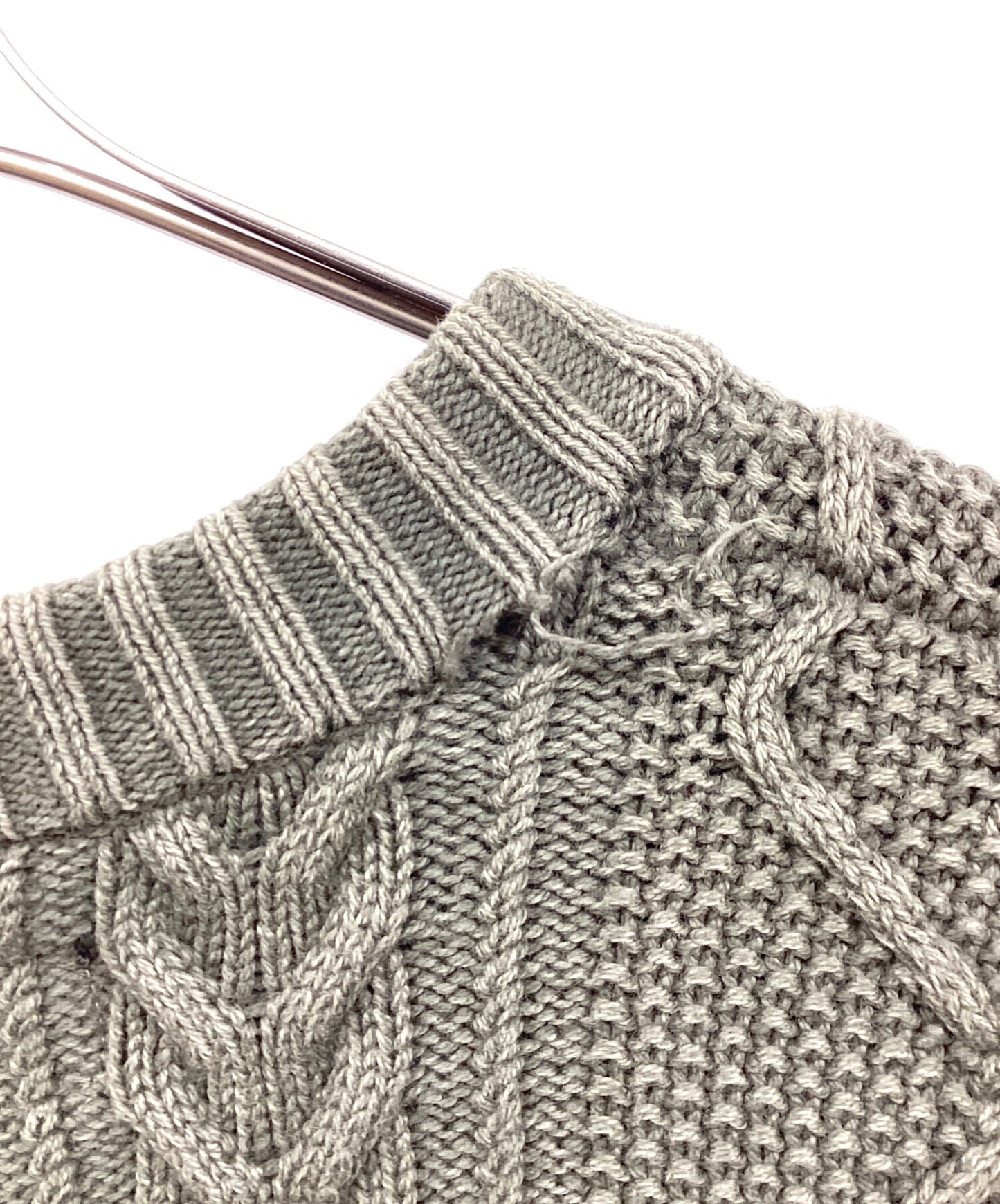 [Pre-owned] NEIGHBORHOOD WASHED CREWNECK SWEATER 24213NH-KNM01